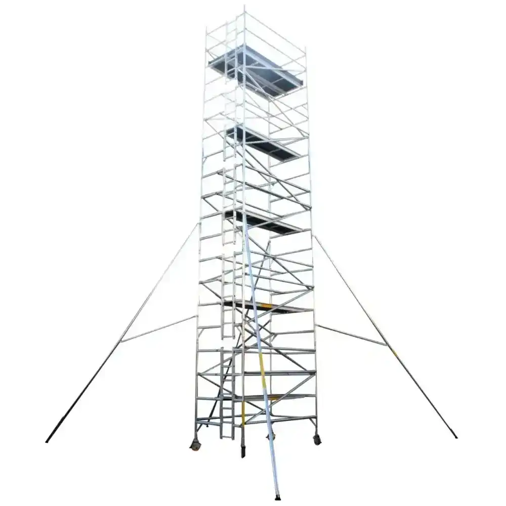 Double Width Scaffold Tower, 140x255cm, 9m