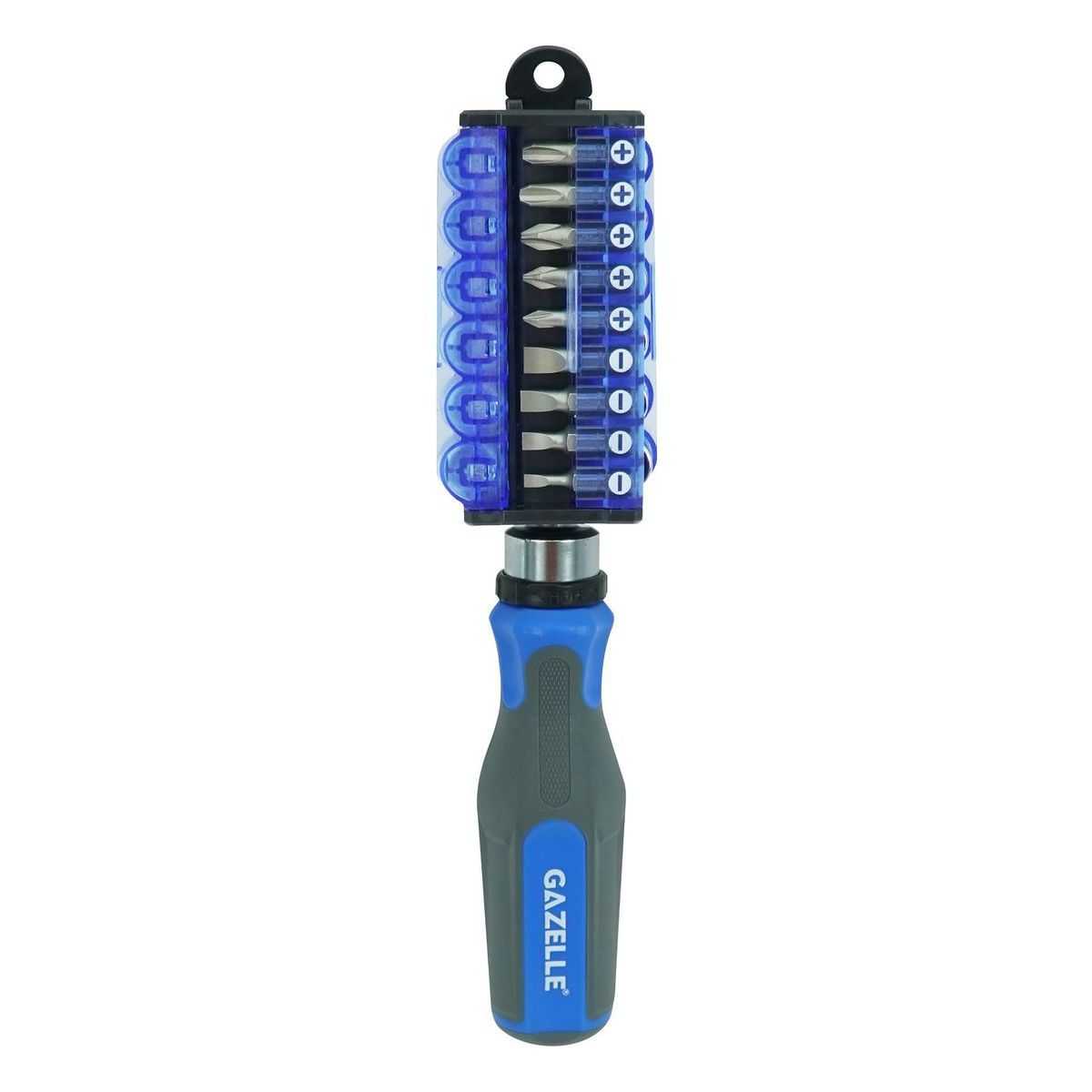 31 Pcs Interchangeable Ratchet Screwdriver Bit Set