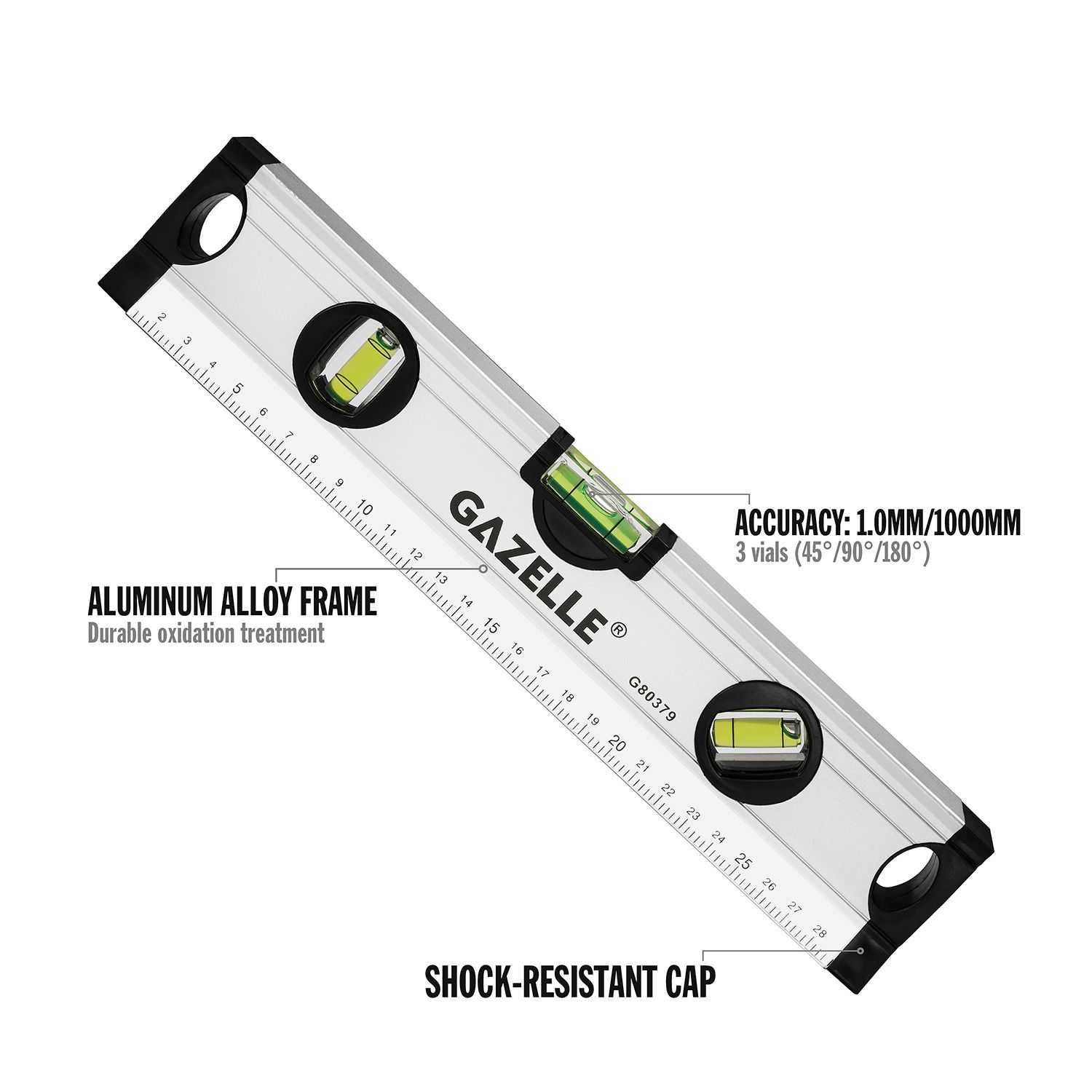 12 In. Aluminium Box Level (30cm)
