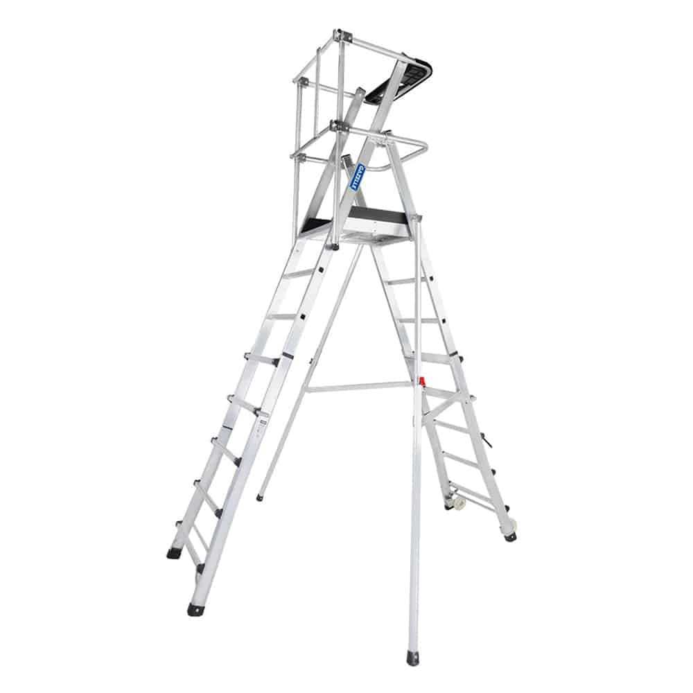 5-8.2ft Guardian Telescopic Platform Ladder (1.8-2.5m)