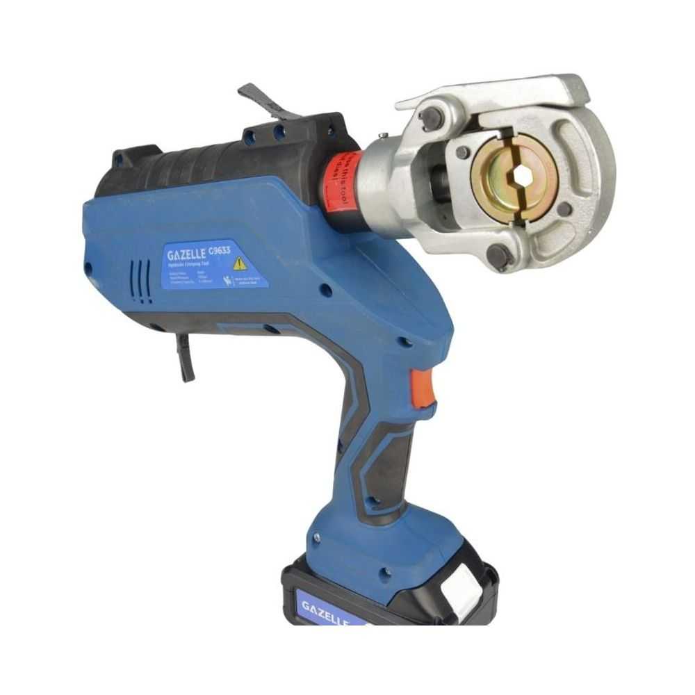 18V Cordless Crimping Tool, 6-300mm² with Dies