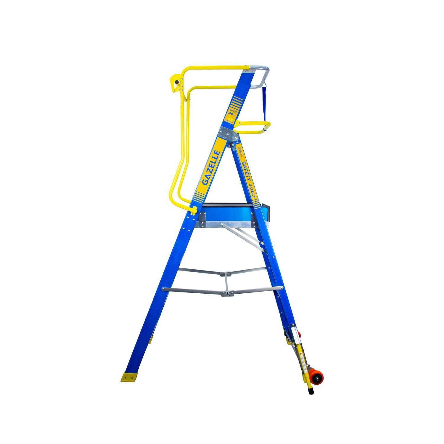 4ft Fiberglass Platform Ladder (1.2m)