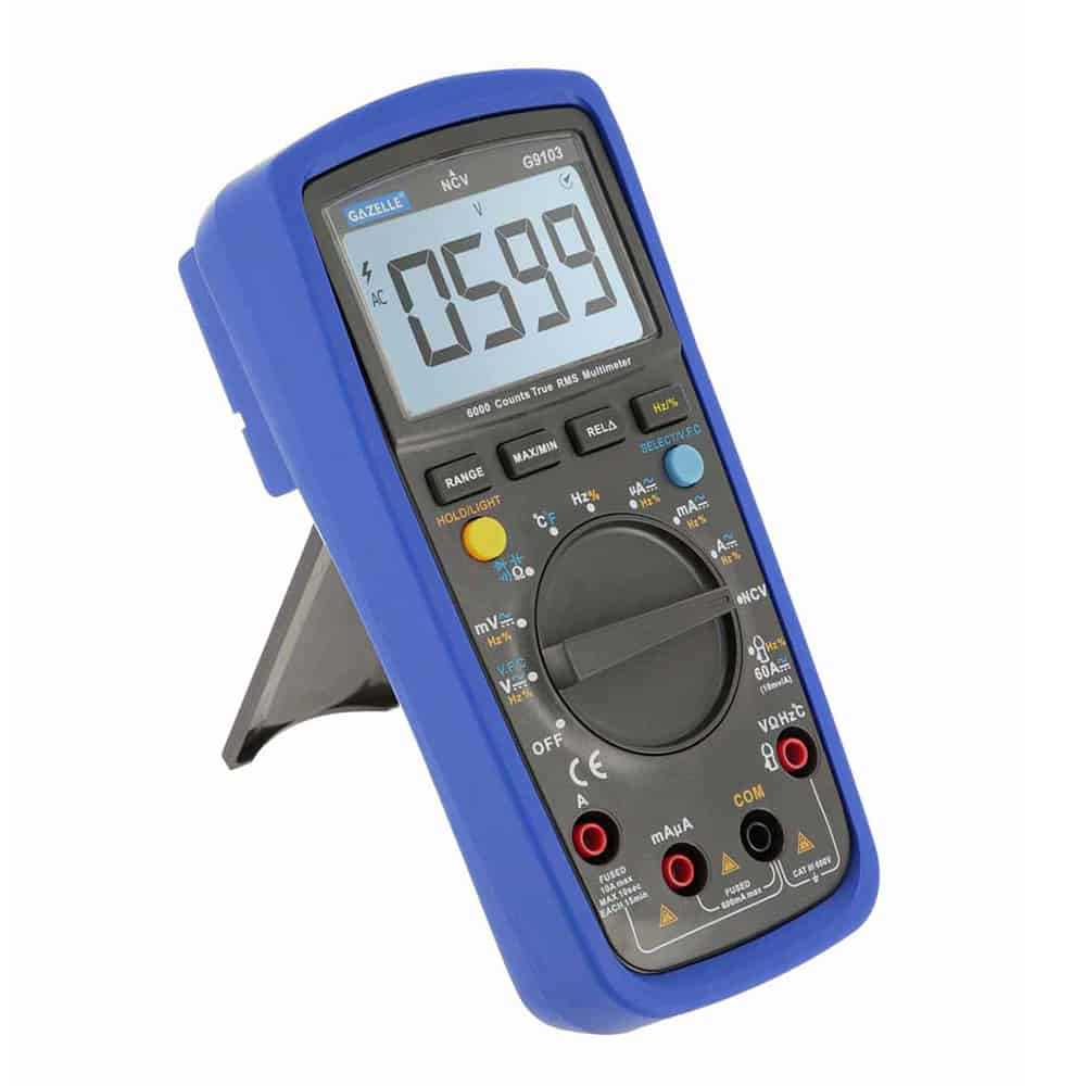 True RMS Multimeter, 10A