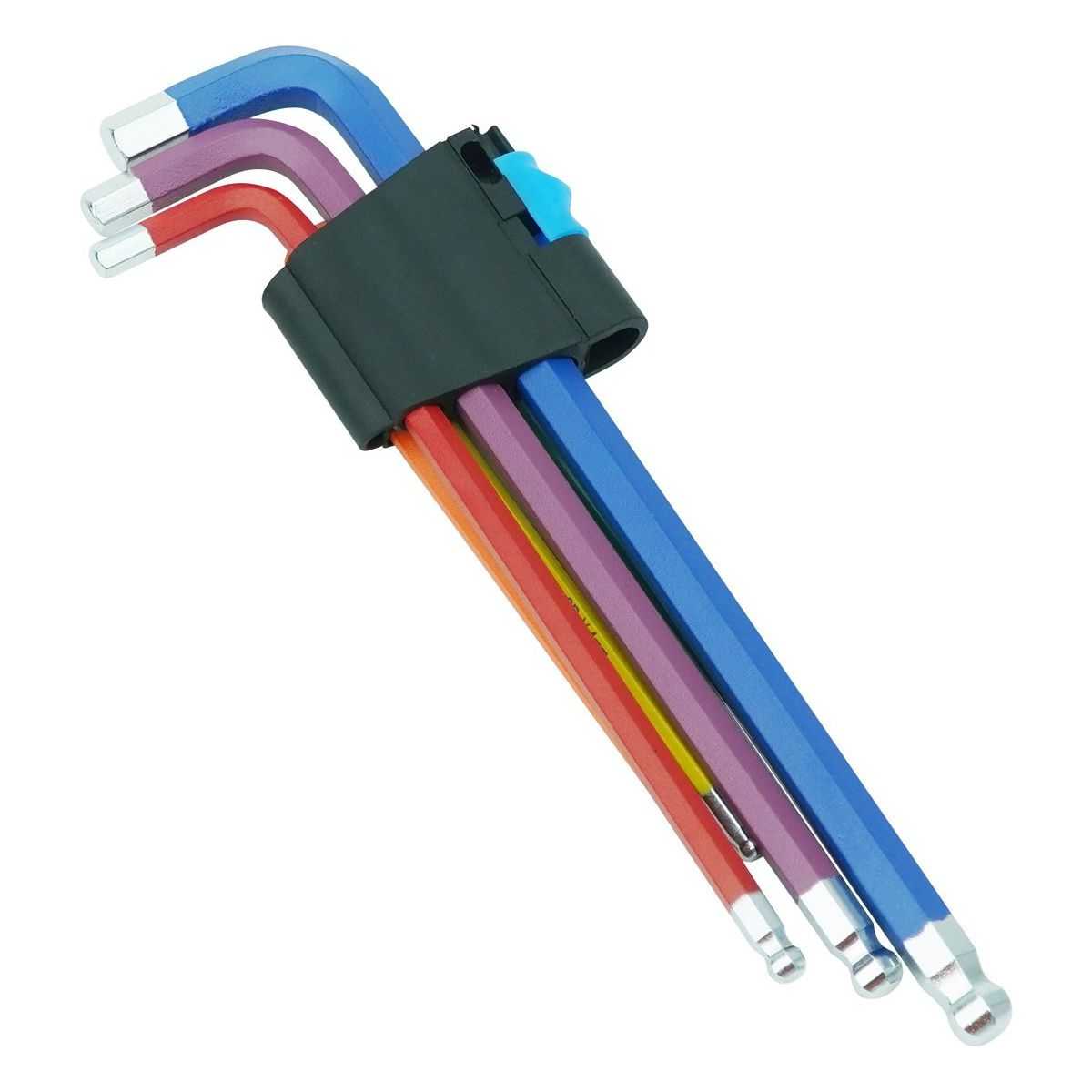 Long Hex Key Set, Metric, 9 Pcs
