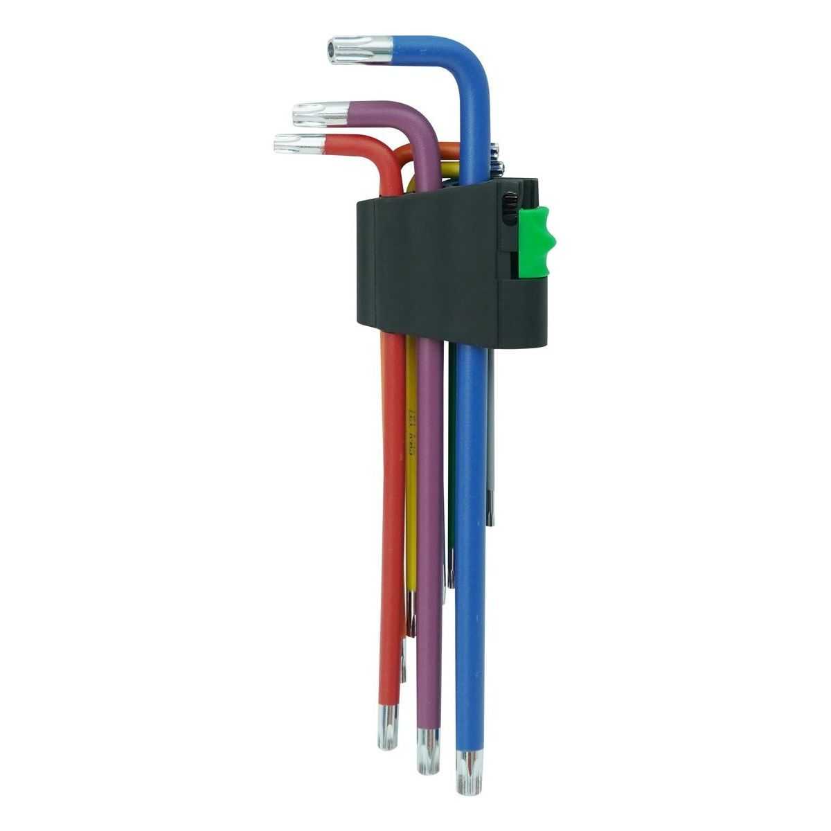 Long Torx Key Set, T10-T50, 9 Pcs