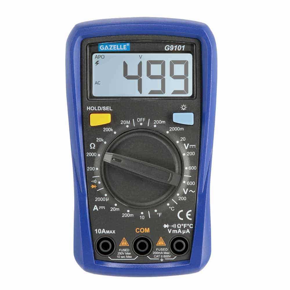 Palm Size Multimeter, 10A