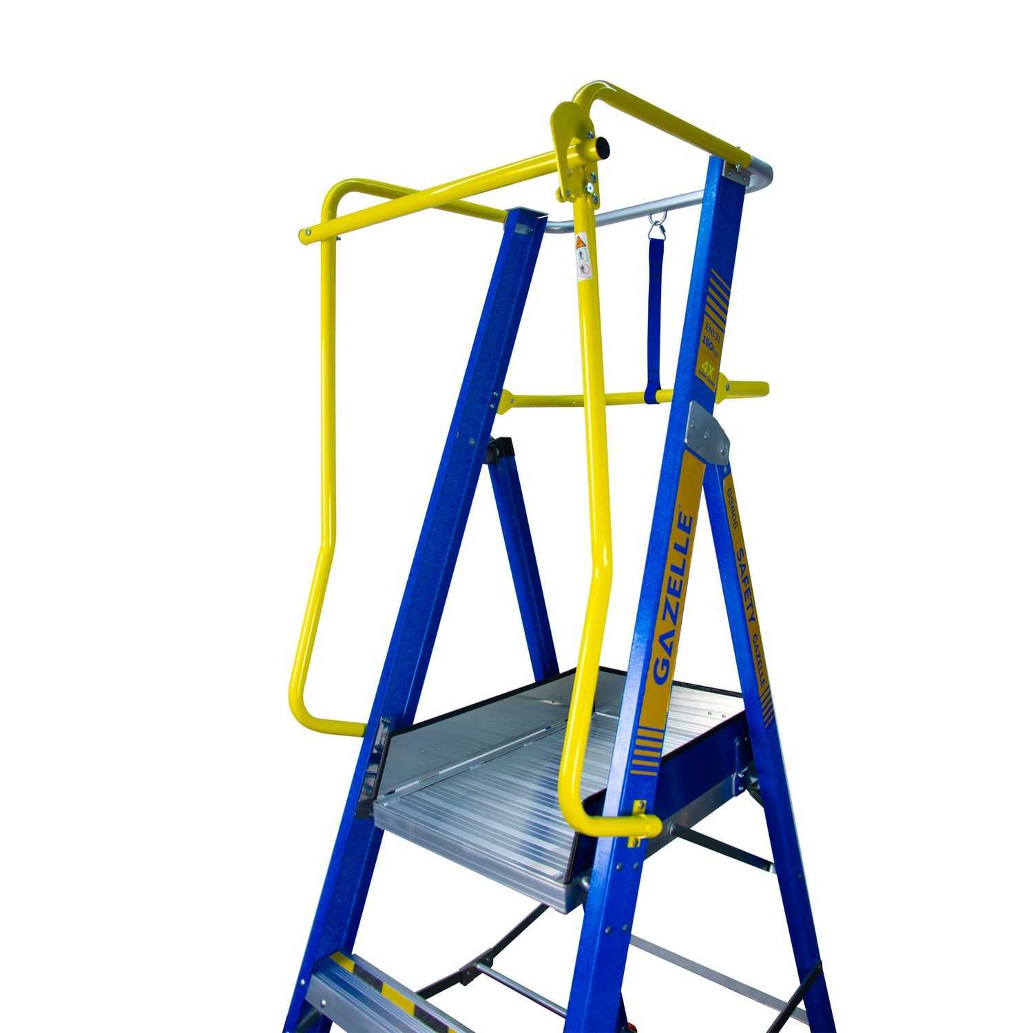 6ft Fiberglass Platform Ladder (1.7m)