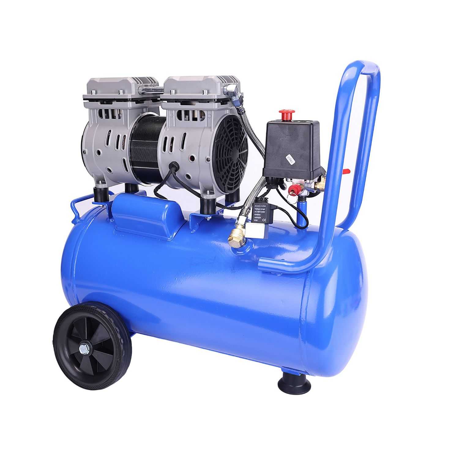 Oil-Free Air Compressor 24L, 750W