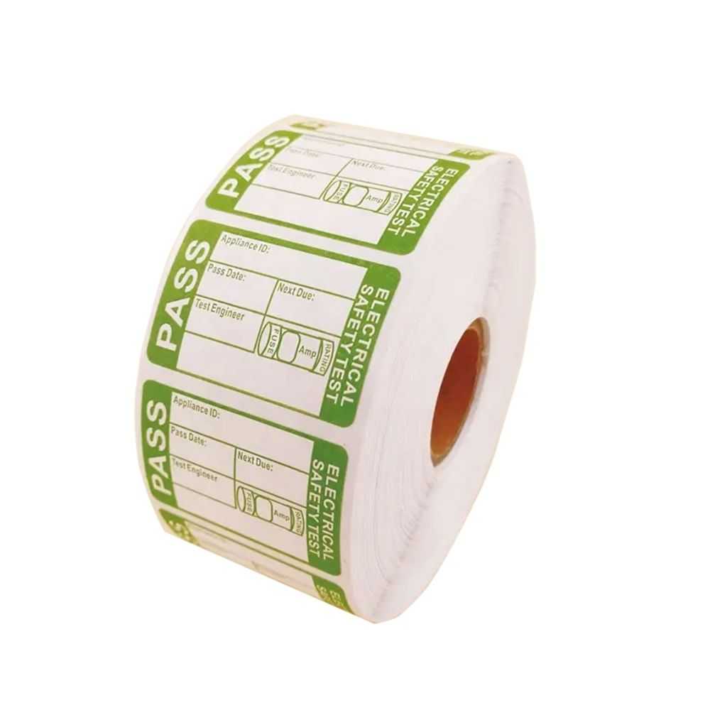 Appliance Pass/Fail Sticker Pack