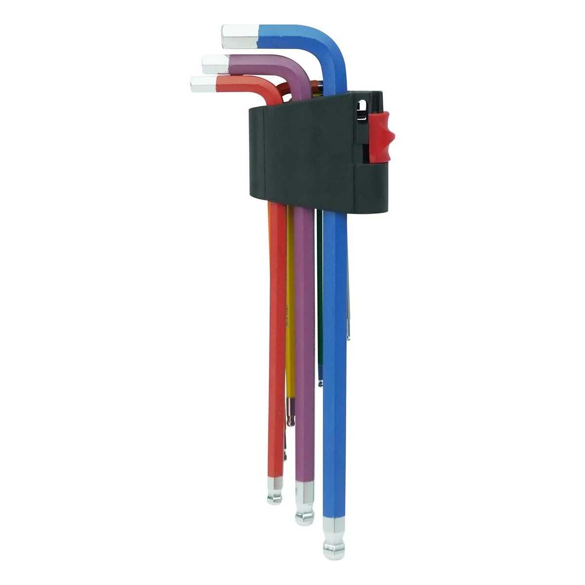 Long Arm Metric Hex Key Set, 9 Pcs