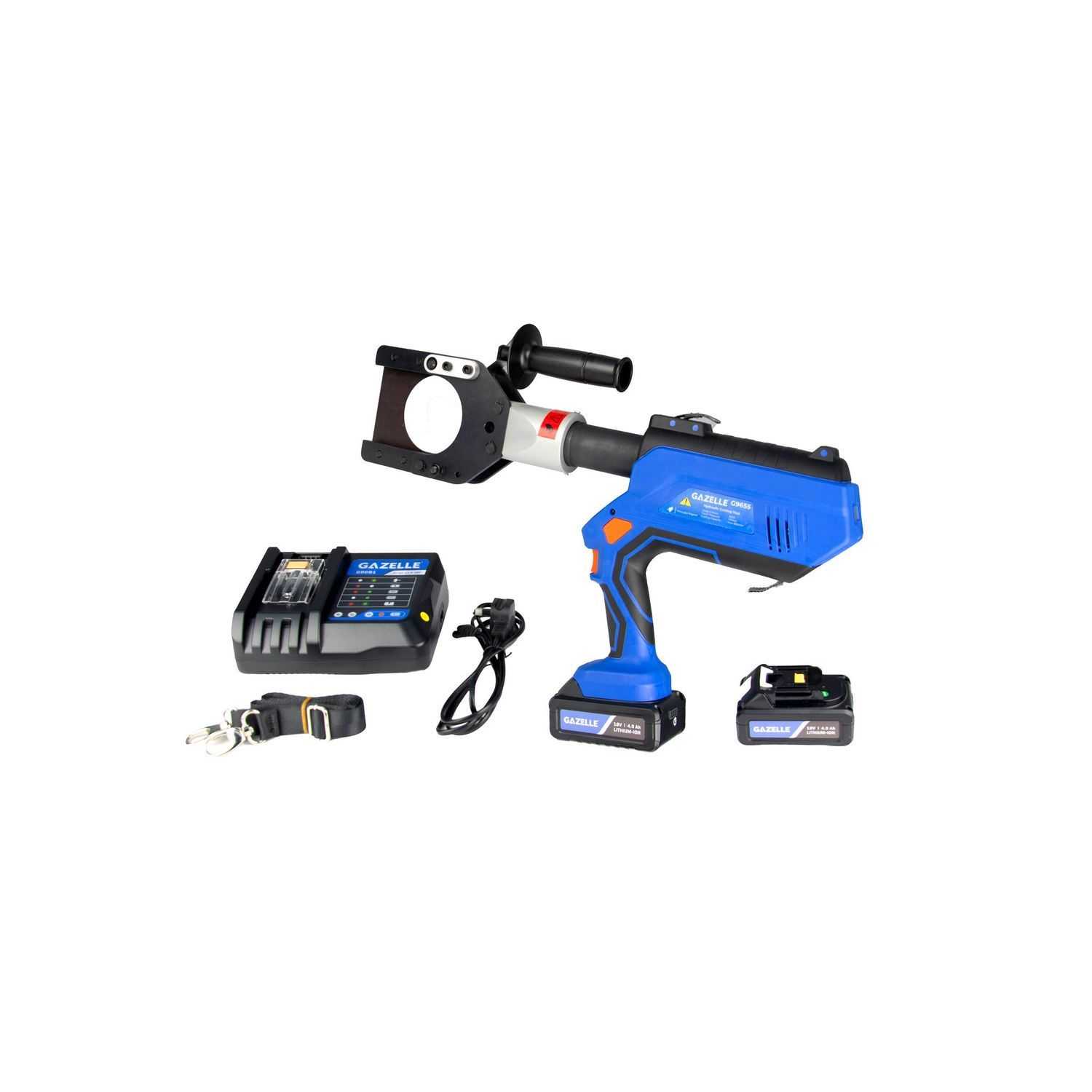 18V Cordless Hydraulic Cutting Tool, 85mm Armored Cable
