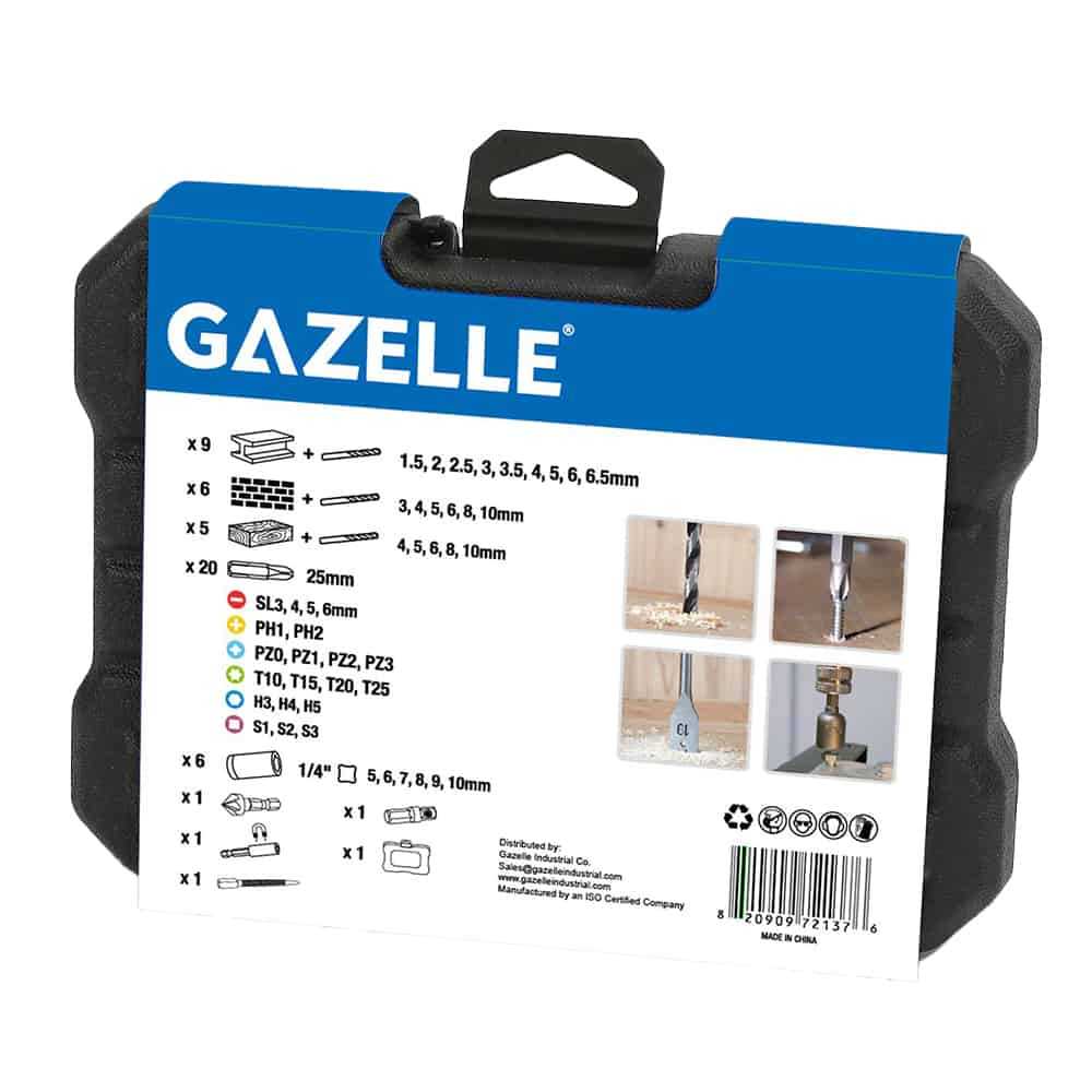 Combination Drill Bit Set, 51-Pieces