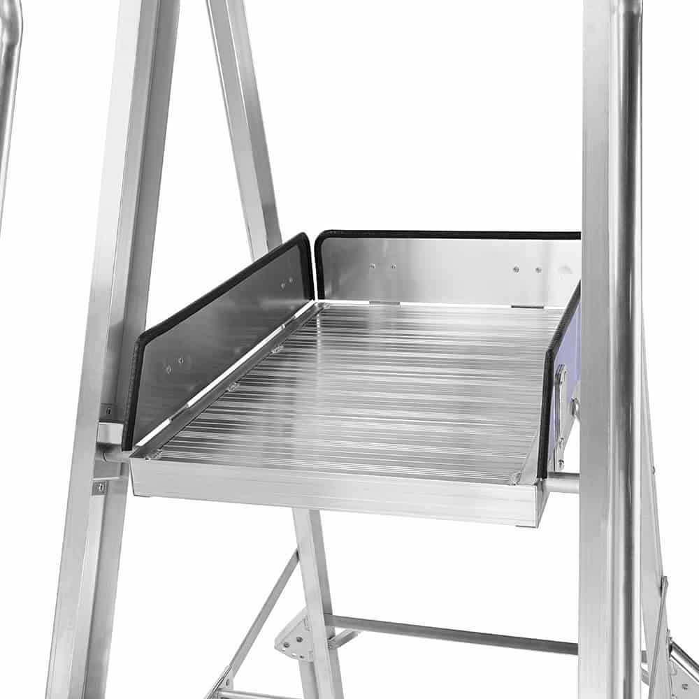 8ft Aluminium Platform Ladder (2.3m)