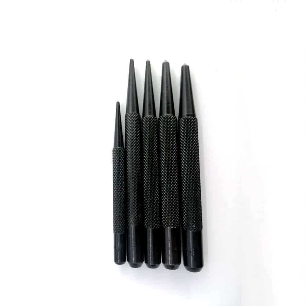 1/6-5/32 In. Centre Punch Set, 5-Pieces (4.2-4mm)