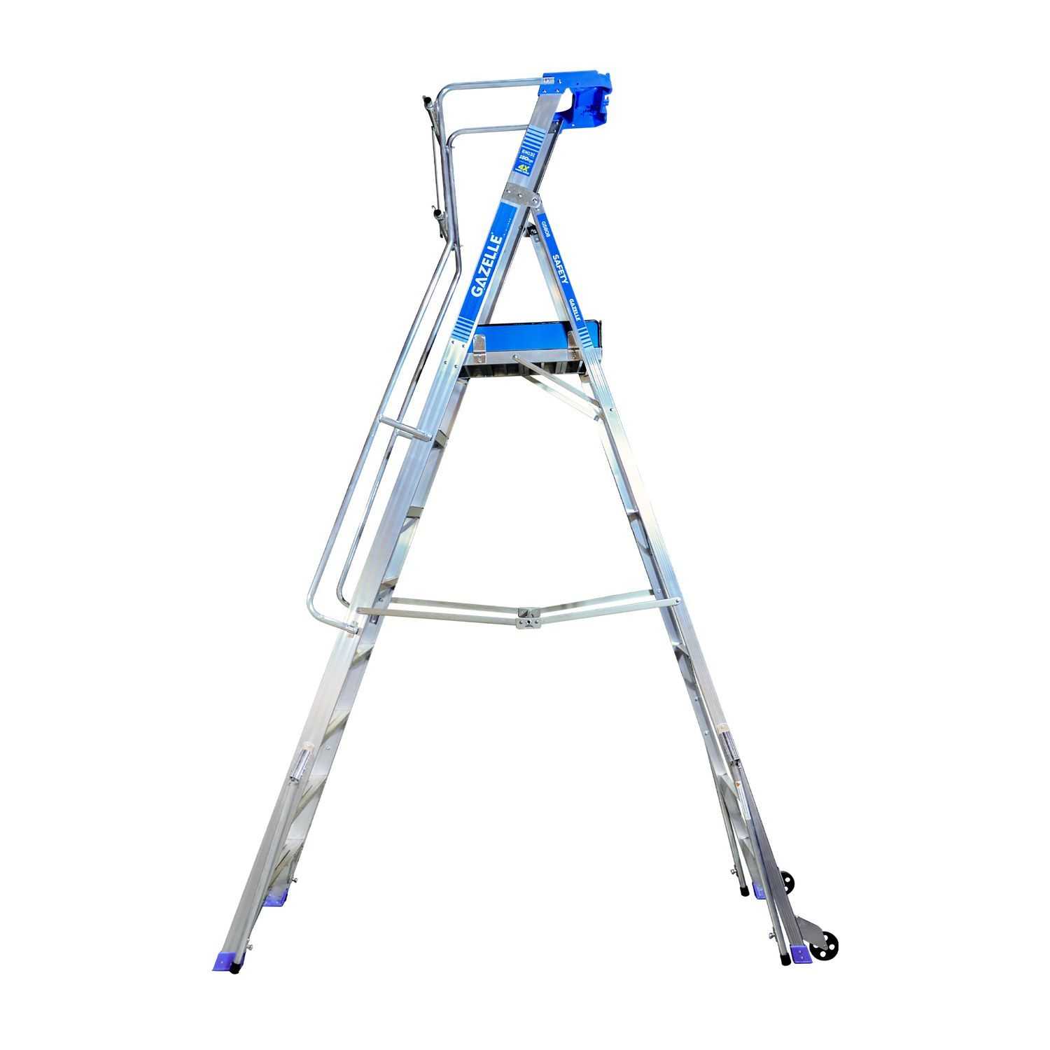 8ft Aluminium Platform Ladder (2.3m)