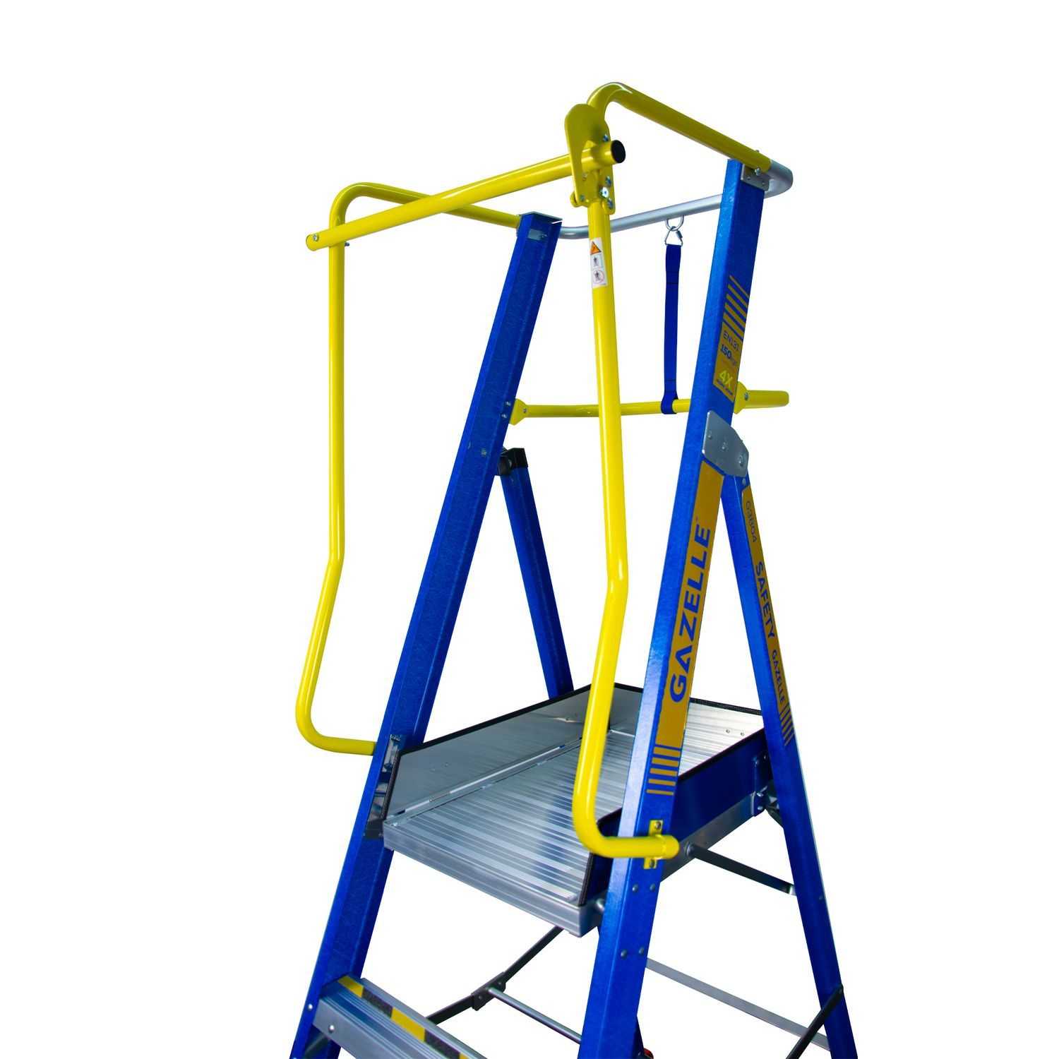 4ft Fiberglass Platform Ladder (1.2m)