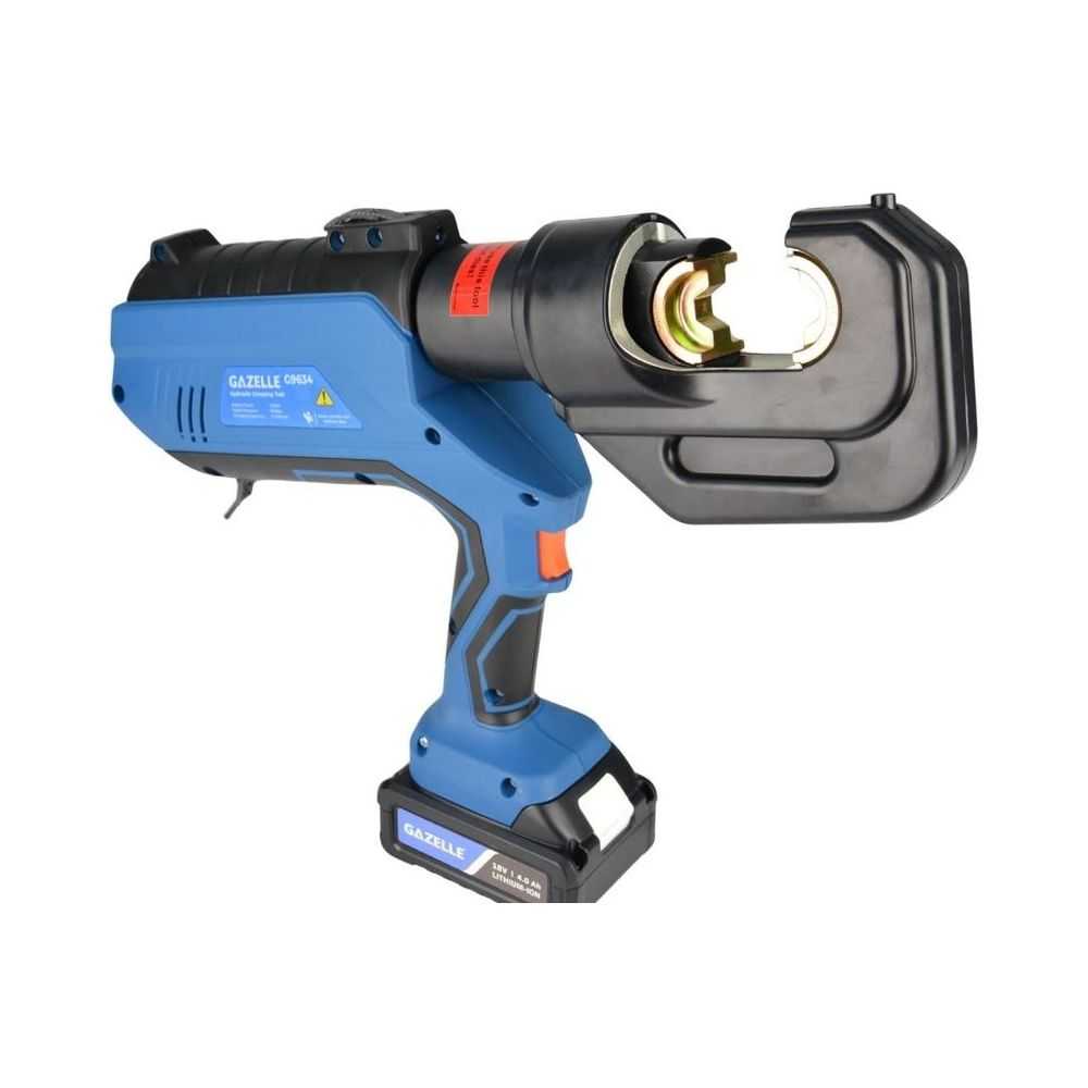 18V Cordless Crimping Tool, 6-400mm² with Dies