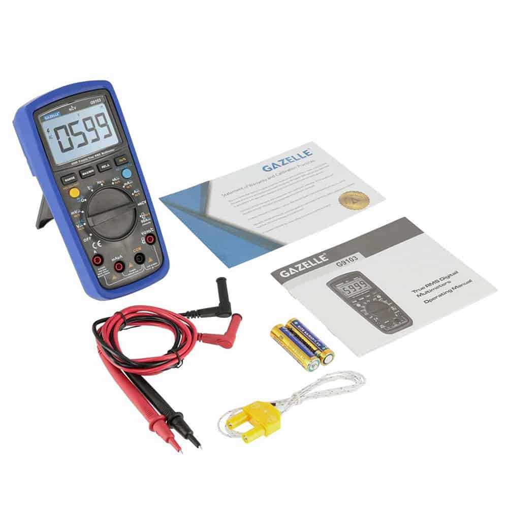 True RMS Multimeter, 10A