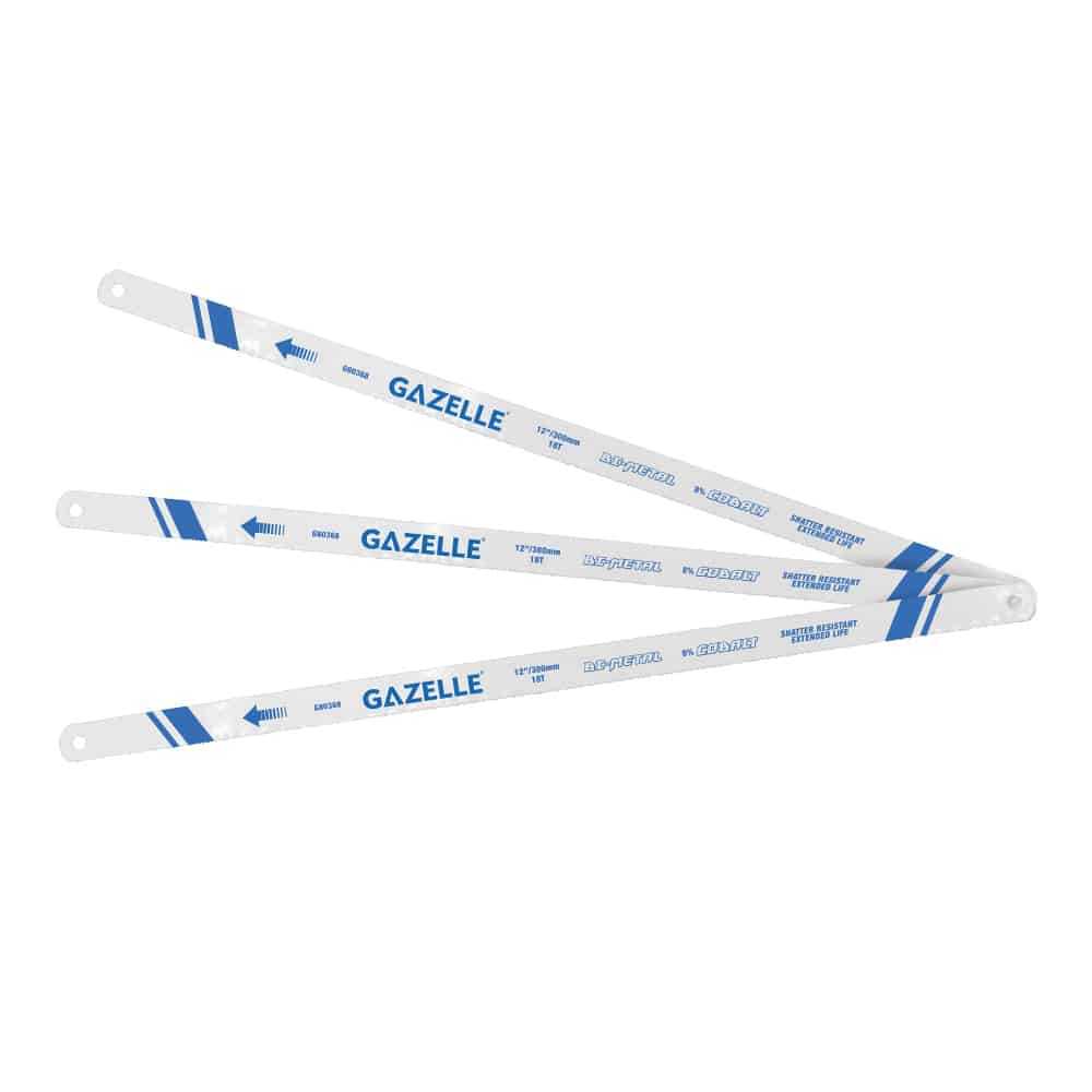 18T x 12 In. Bimetal Cobalt Hacksaw Blades, 100-Pieces