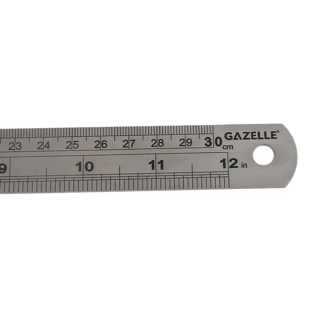 12 In. Stainless Steel Ruler