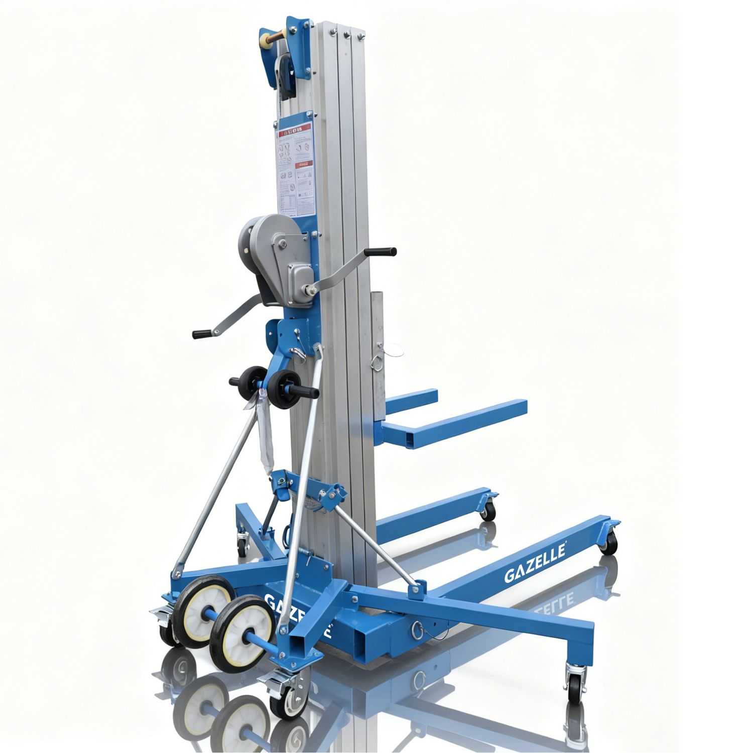 7.9M Portable Material Duct Lifter with 250kg Capacity