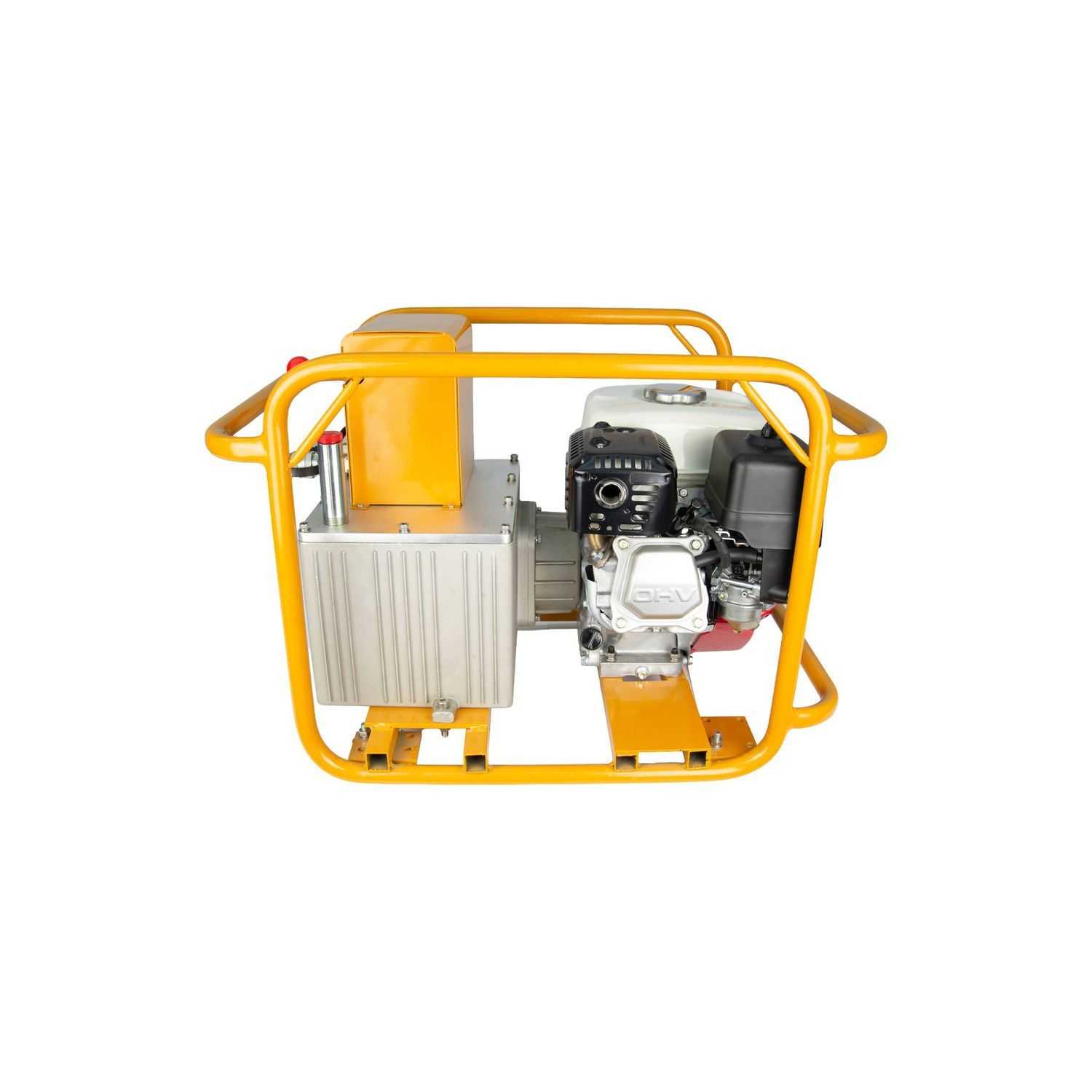 200 Ton Double Action Hydraulic Pump, Petrol Powered 800mm² to 2500mm², 700Bar