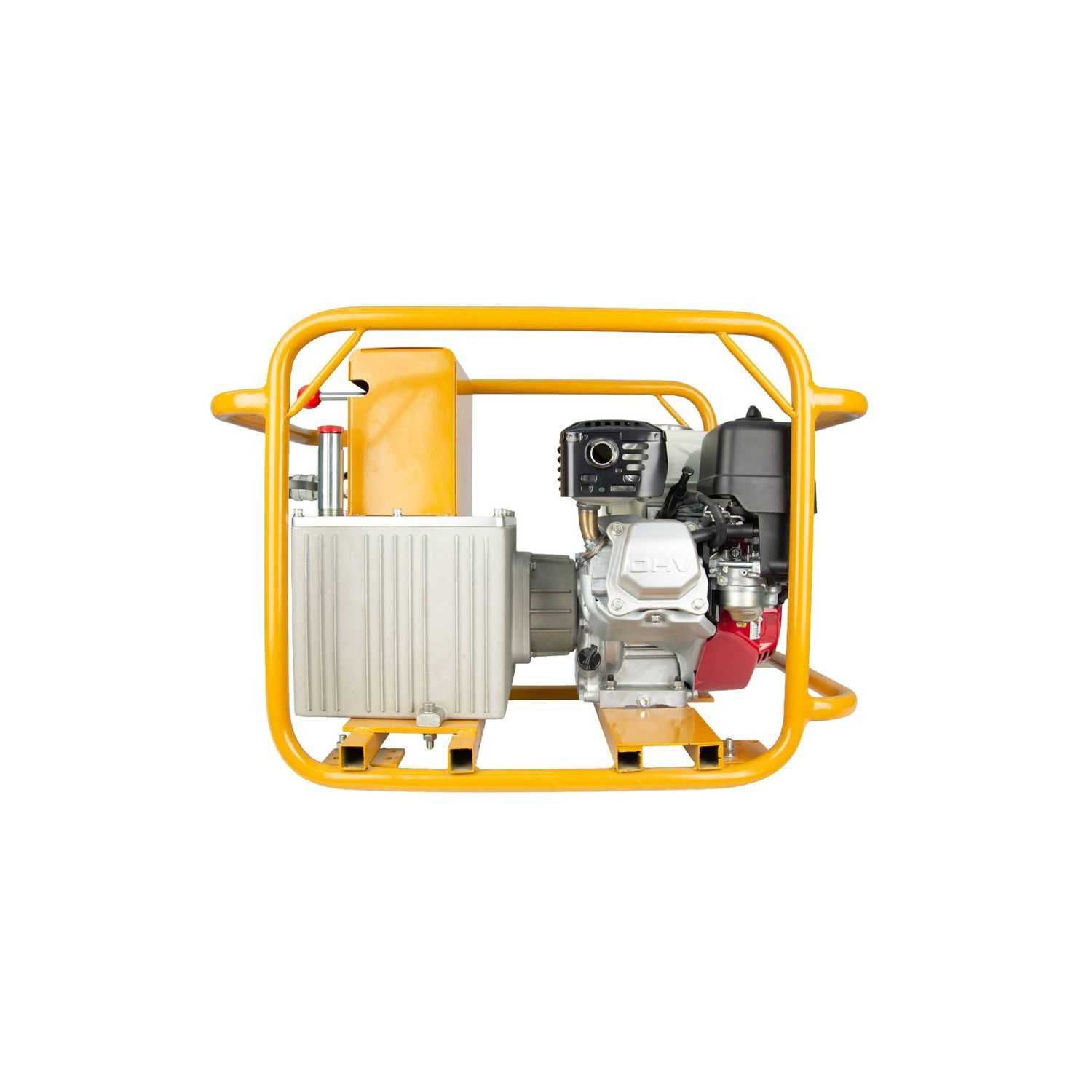 200 Ton Double Action Hydraulic Pump, Petrol Powered 800mm² to 2500mm², 700Bar