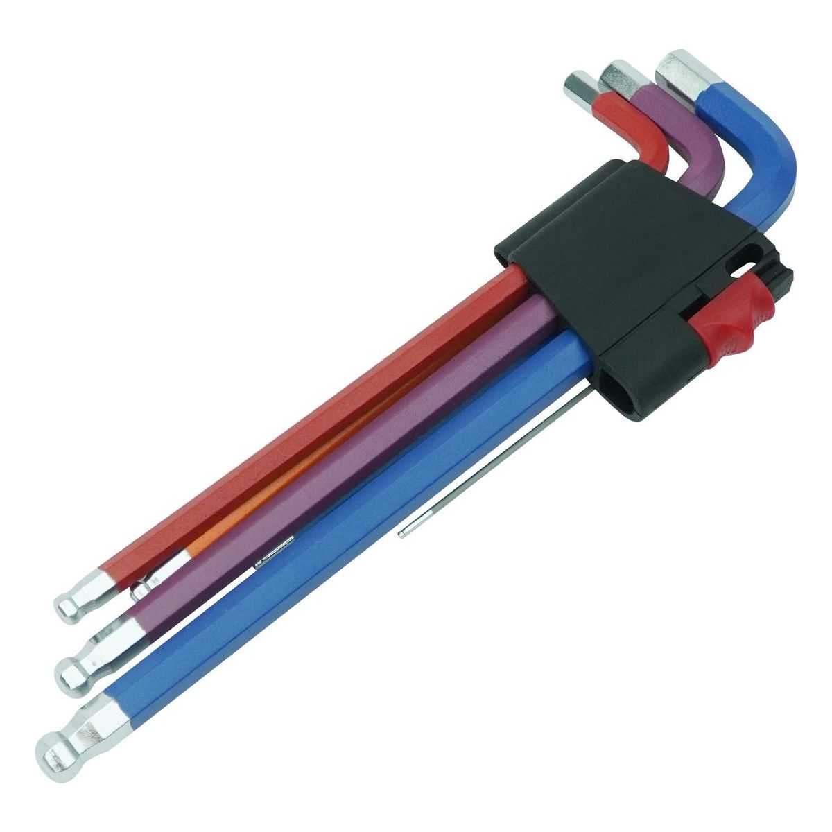 Long Arm Metric Hex Key Set, 9 Pcs