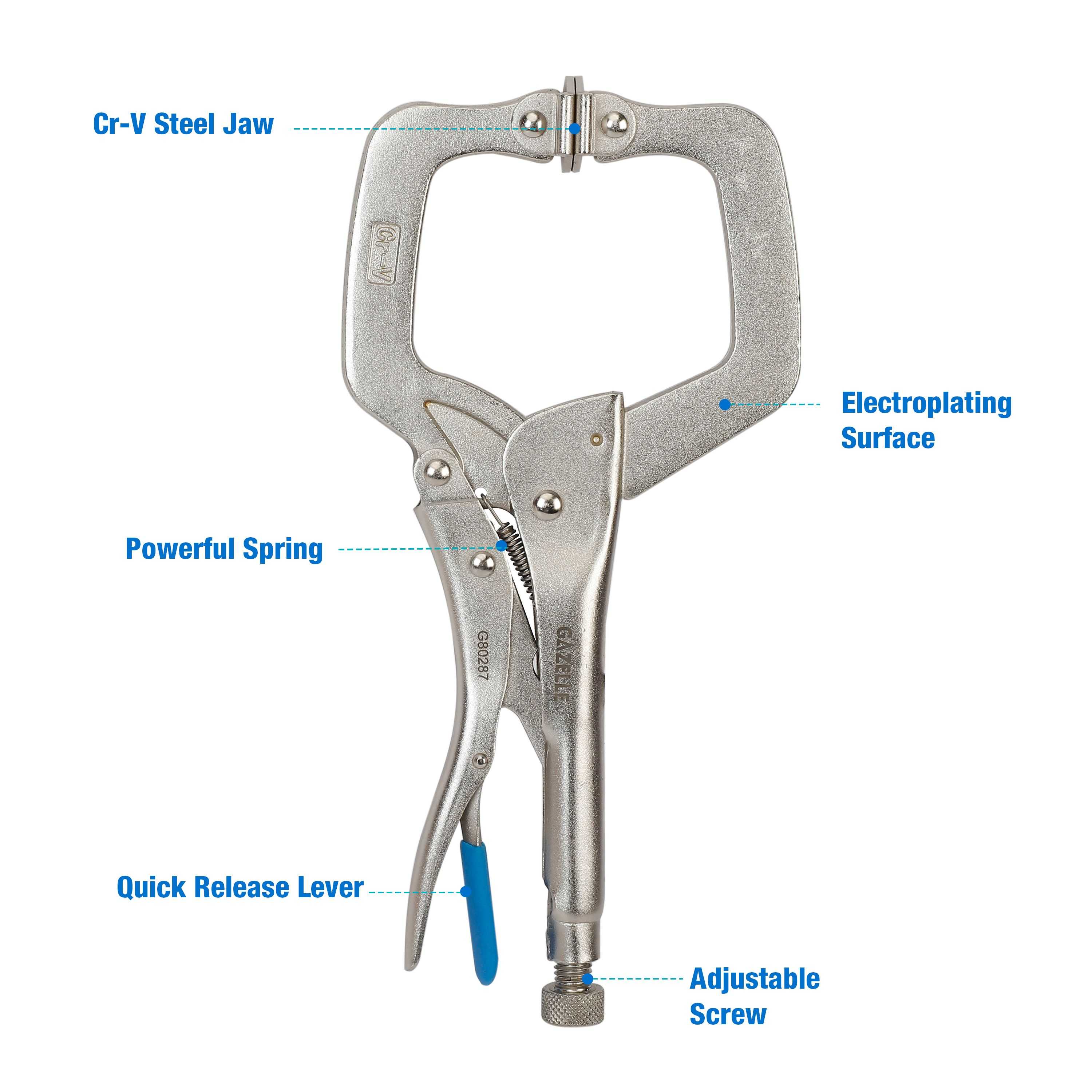11 In. C-Clamp Locking Plier (300mm)