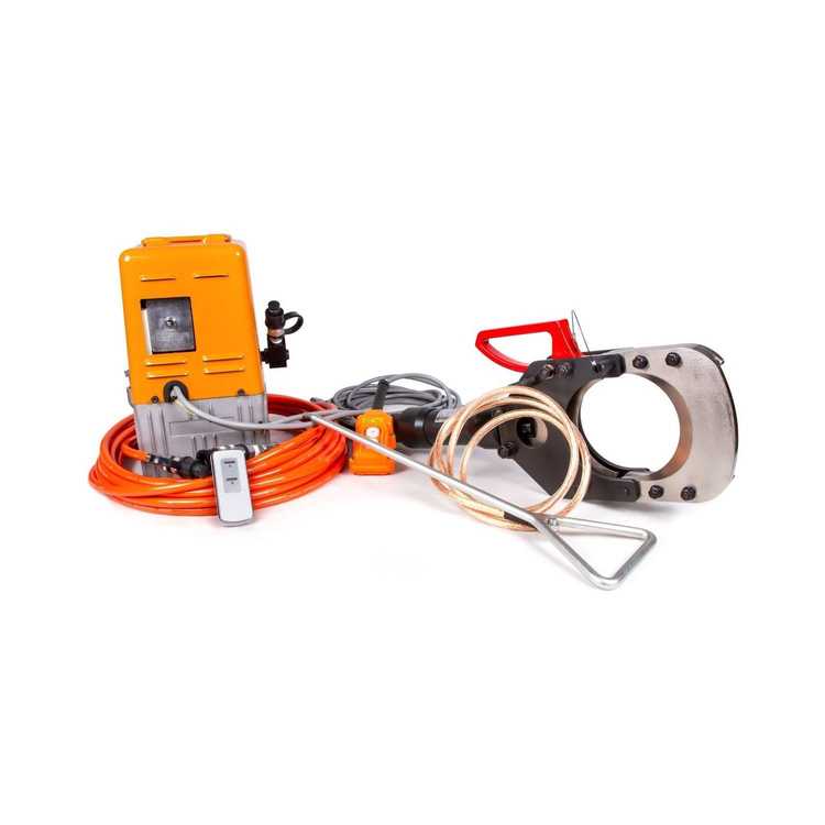 G9653 Insulated Hydraulic Cutting Tool with Electric Pump & Wireless ...