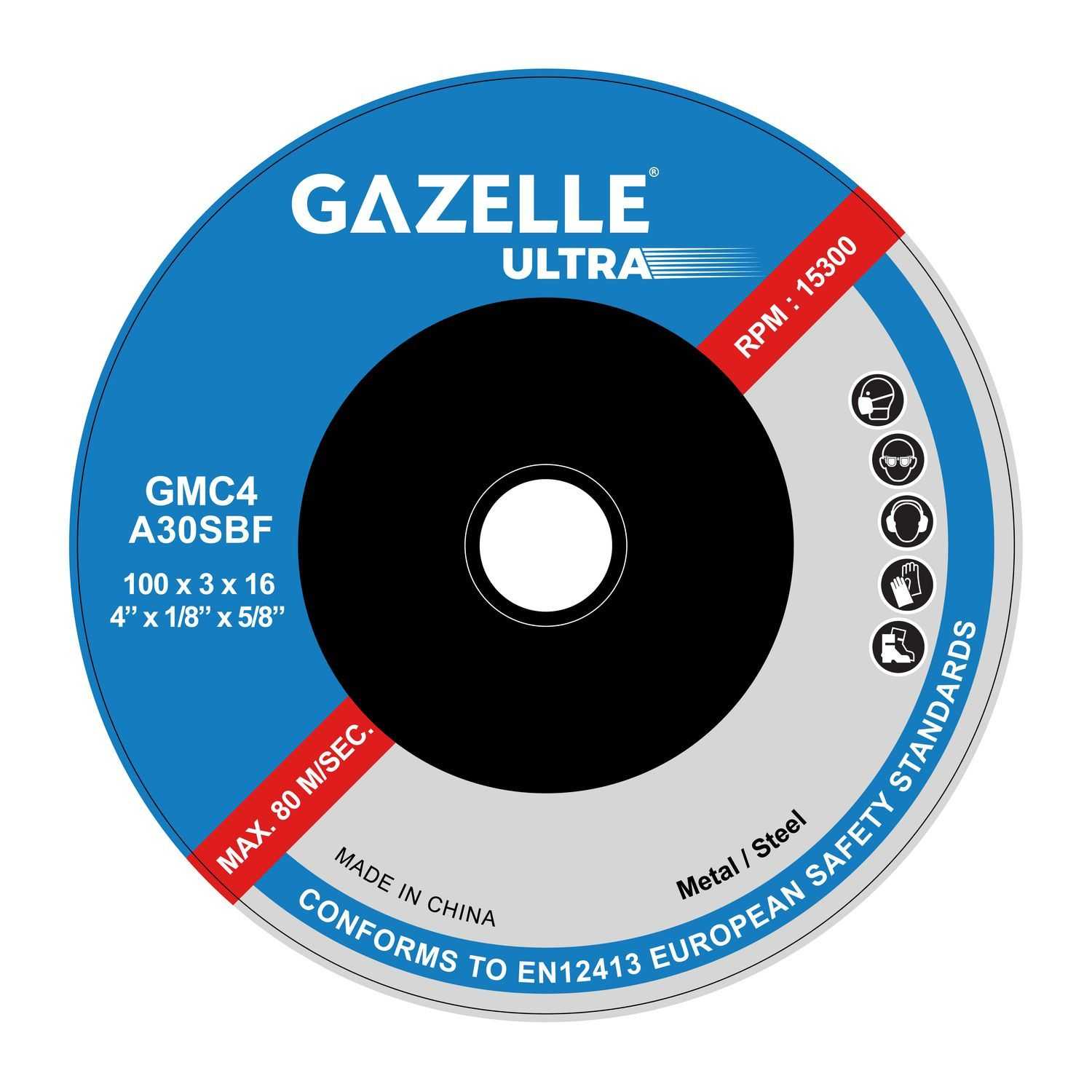 4 In. Metal Cutting Disc (100mm)