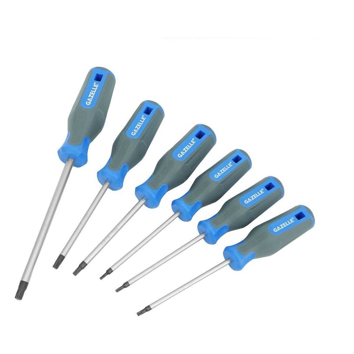 6 Pcs Torx Screwdriver Set, T10-T40
