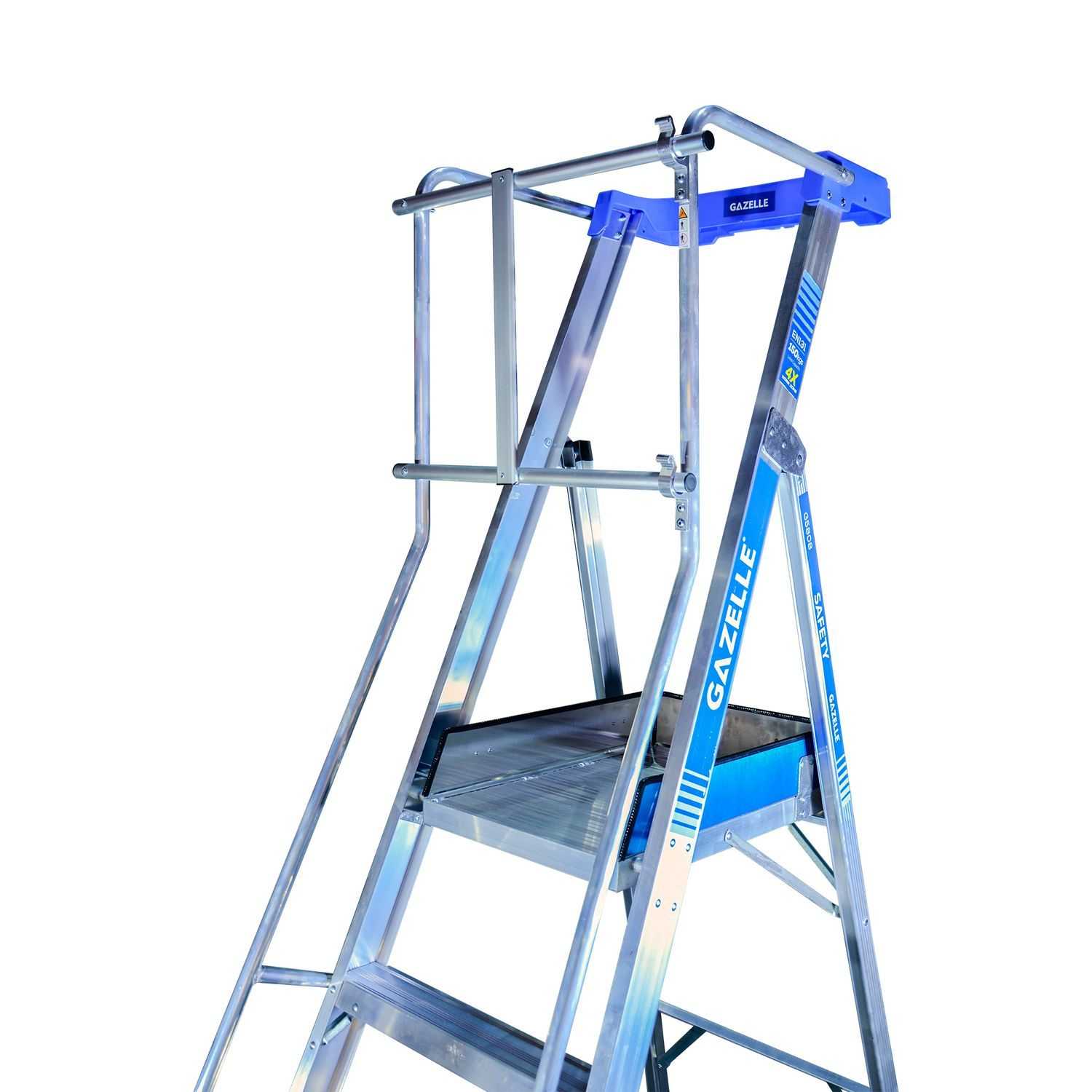 8ft Aluminium Platform Ladder (2.3m)
