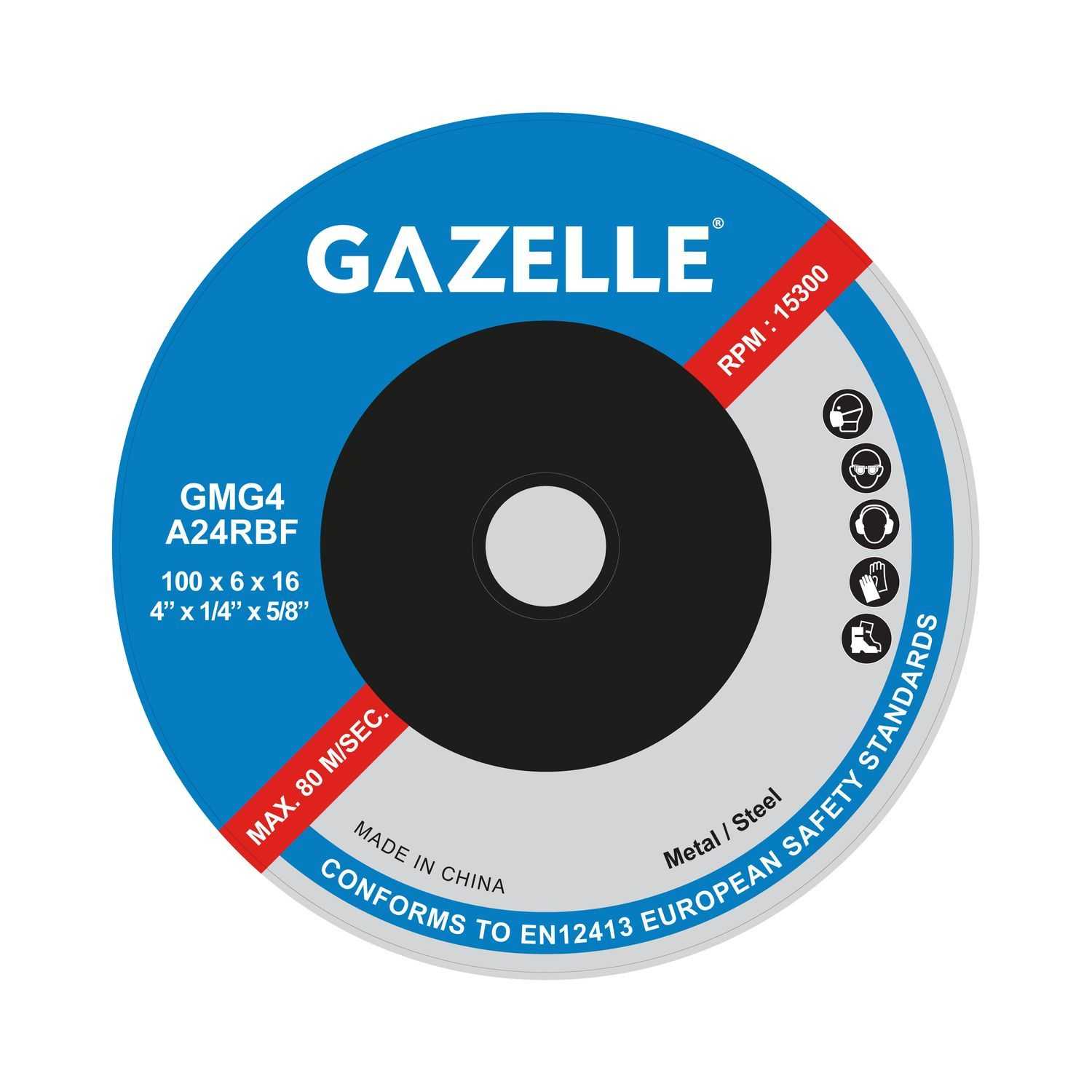4 In. Metal Grinding Disc (100mm)