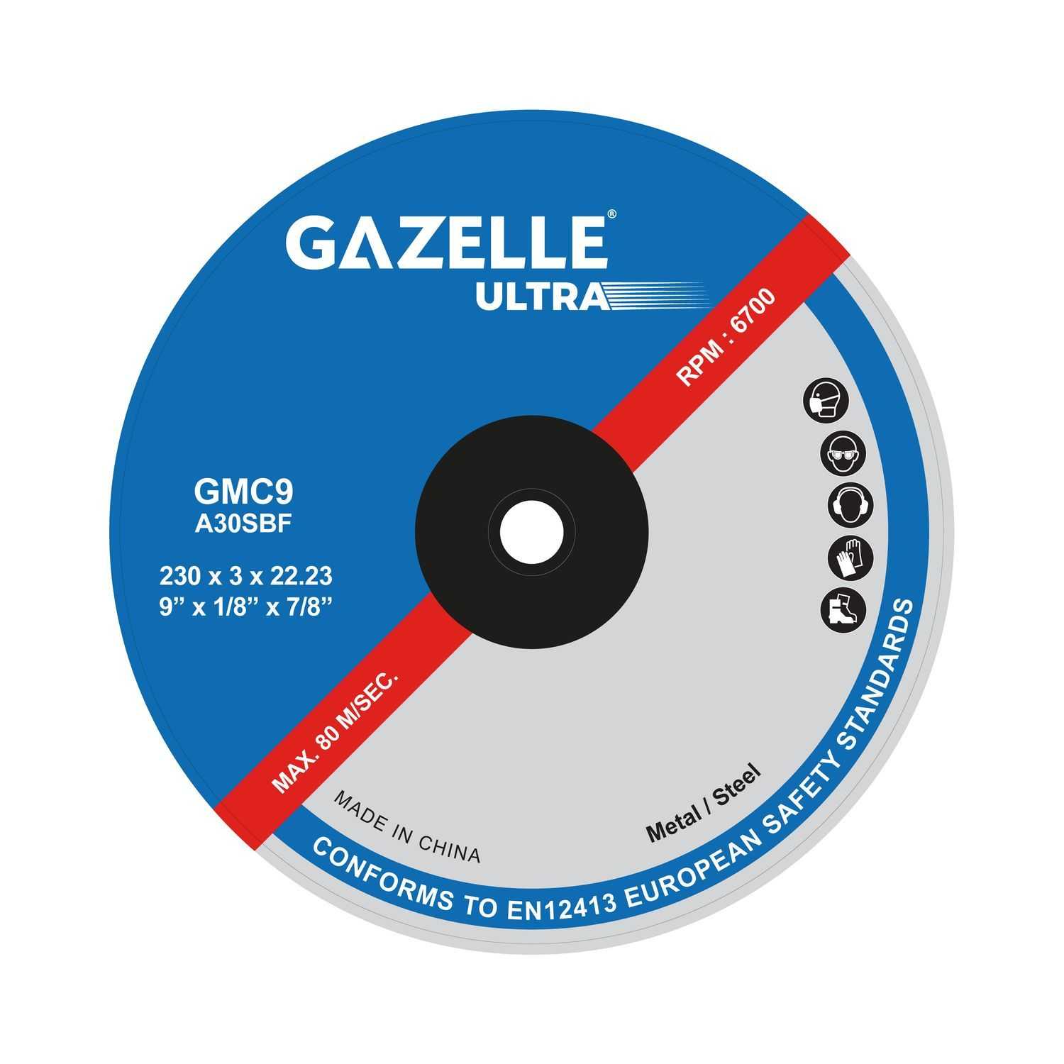 9 In. Metal Cutting Disc (230mm)
