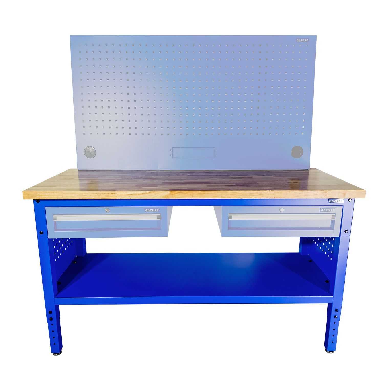 60 In. Wood Top Workbench