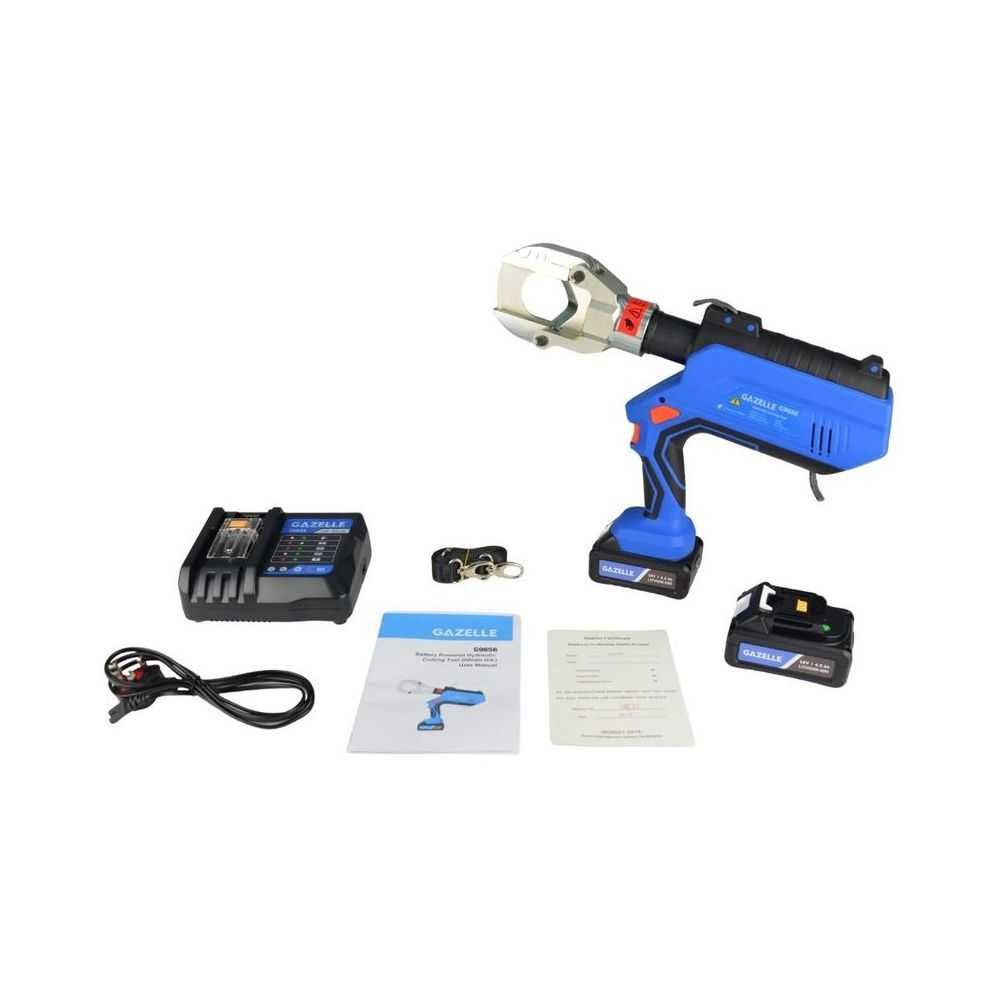 18V Cordless Hydraulic Cutting Tool, Cu/Al 50mm, Single Core Cable 400mm²