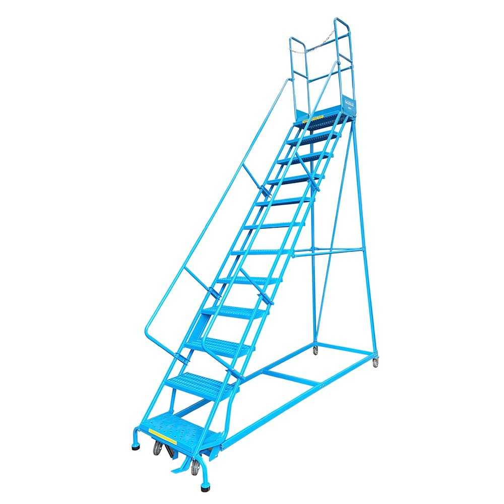 13ft 12-Step Warehouse Ladder (4.1m)