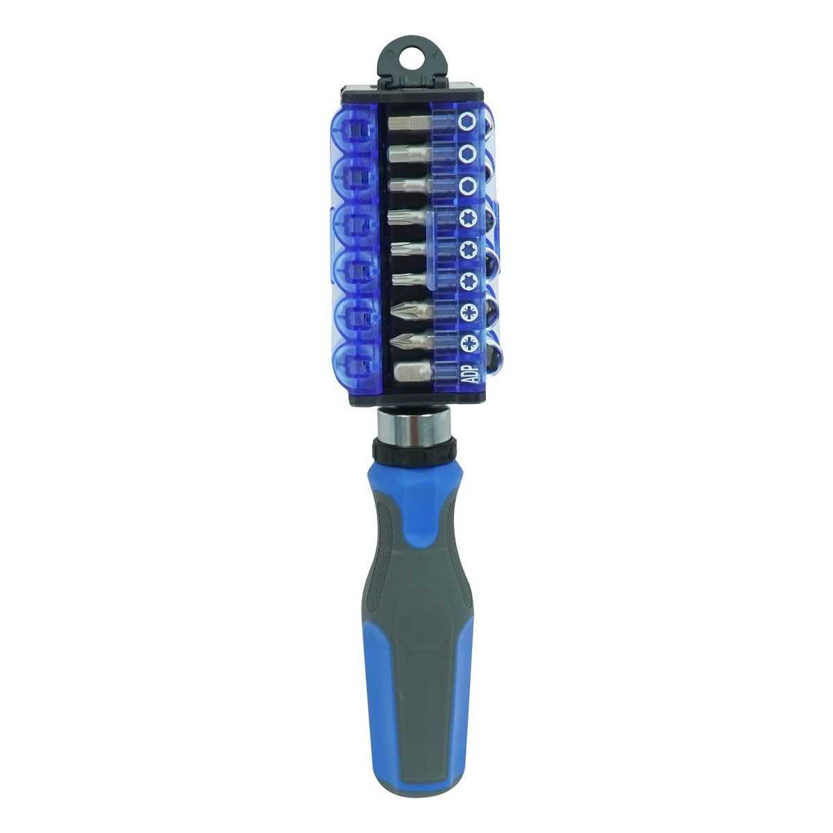 31 Pcs Interchangeable Ratchet Screwdriver Bit Set