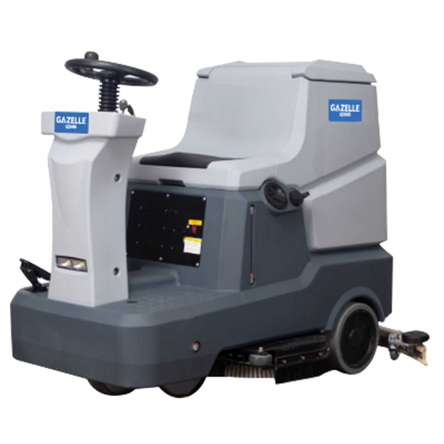 Smart Walk-Behind Single-Brush Floor Scrubber