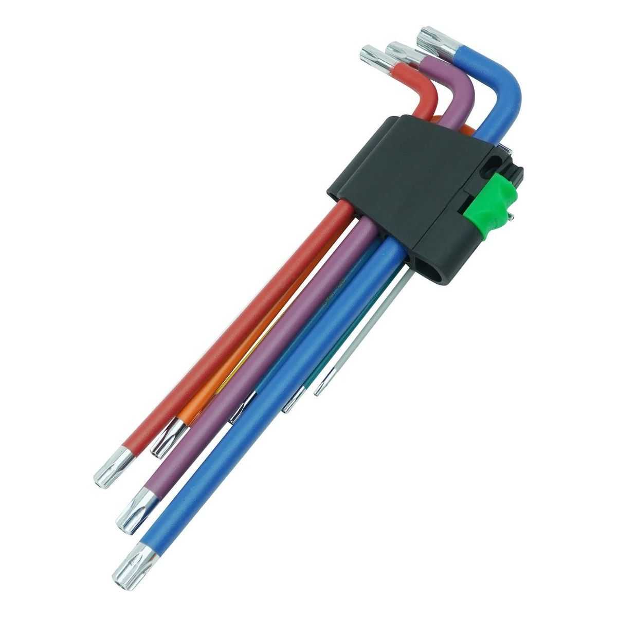 Long Torx Key Set, T10-T50, 9 Pcs