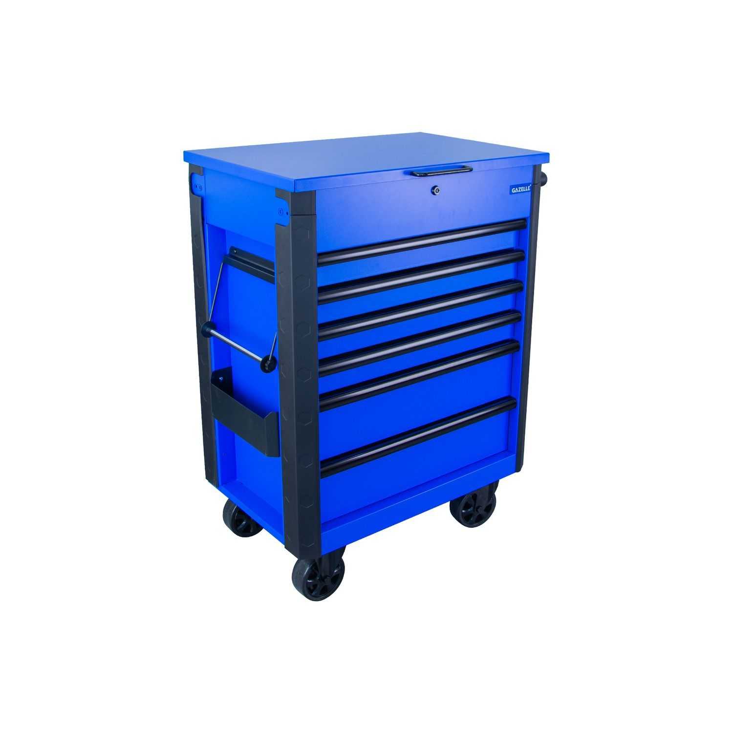 29 In. Rolling Tool Cabinet, 6 Drawer