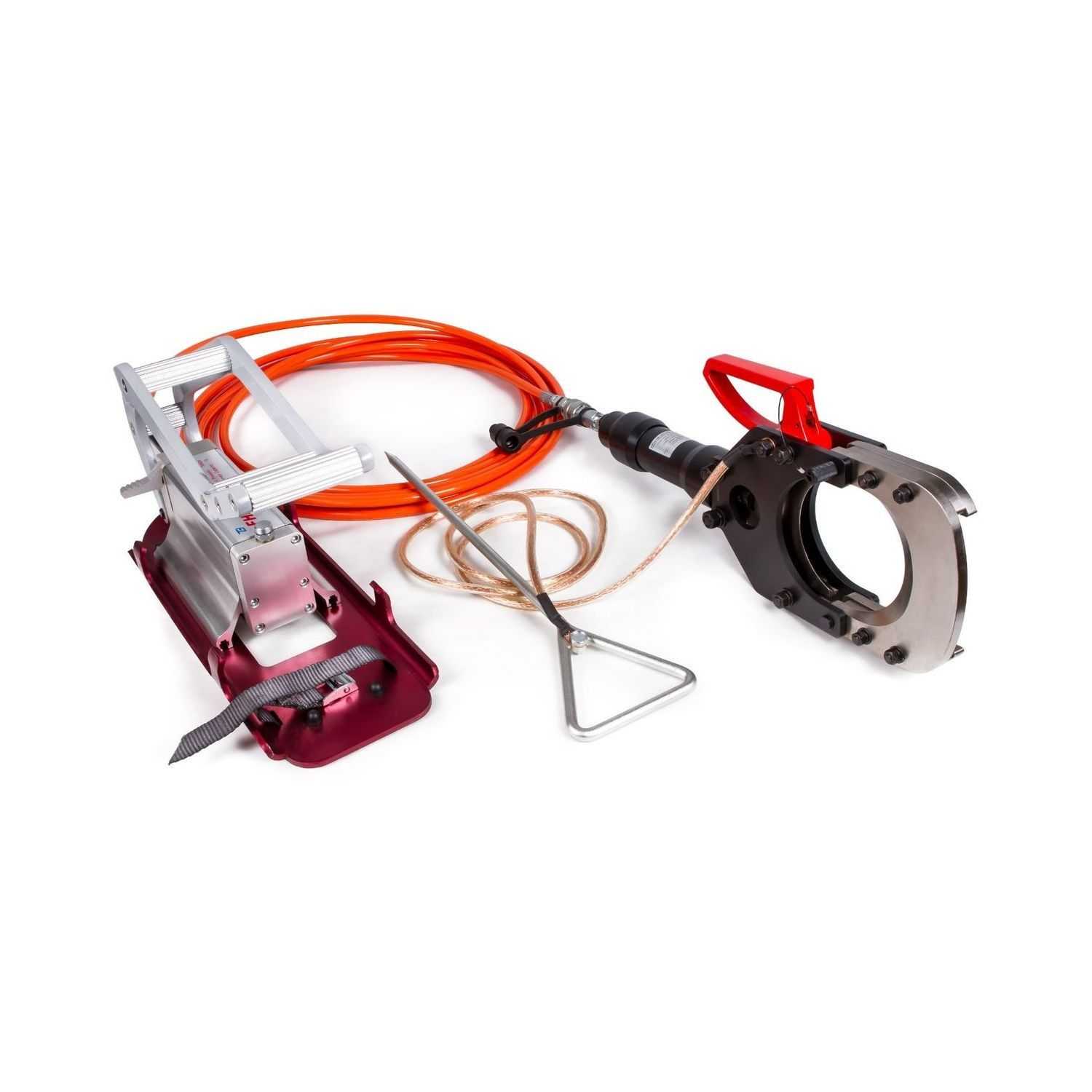 Insulated Hydraulic Cutting Tool with Foot Pump