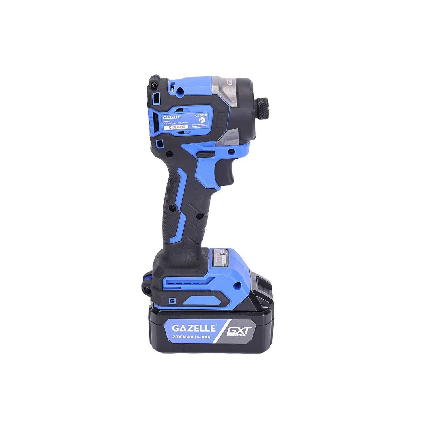 20V 1/4" Brushless Compact Impact Driver, 208Nm