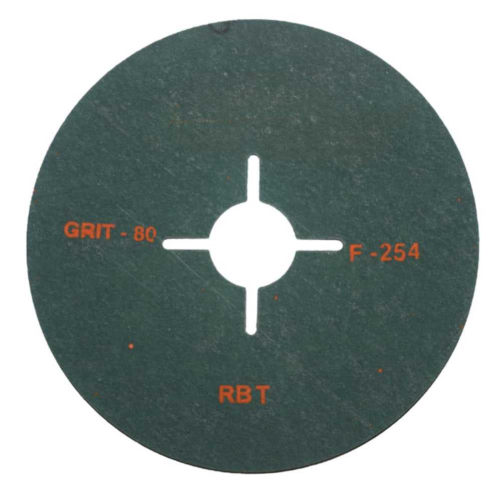 4.5 In. Coated Fibre Sanding Discs (115mm) 100 Grits - SS