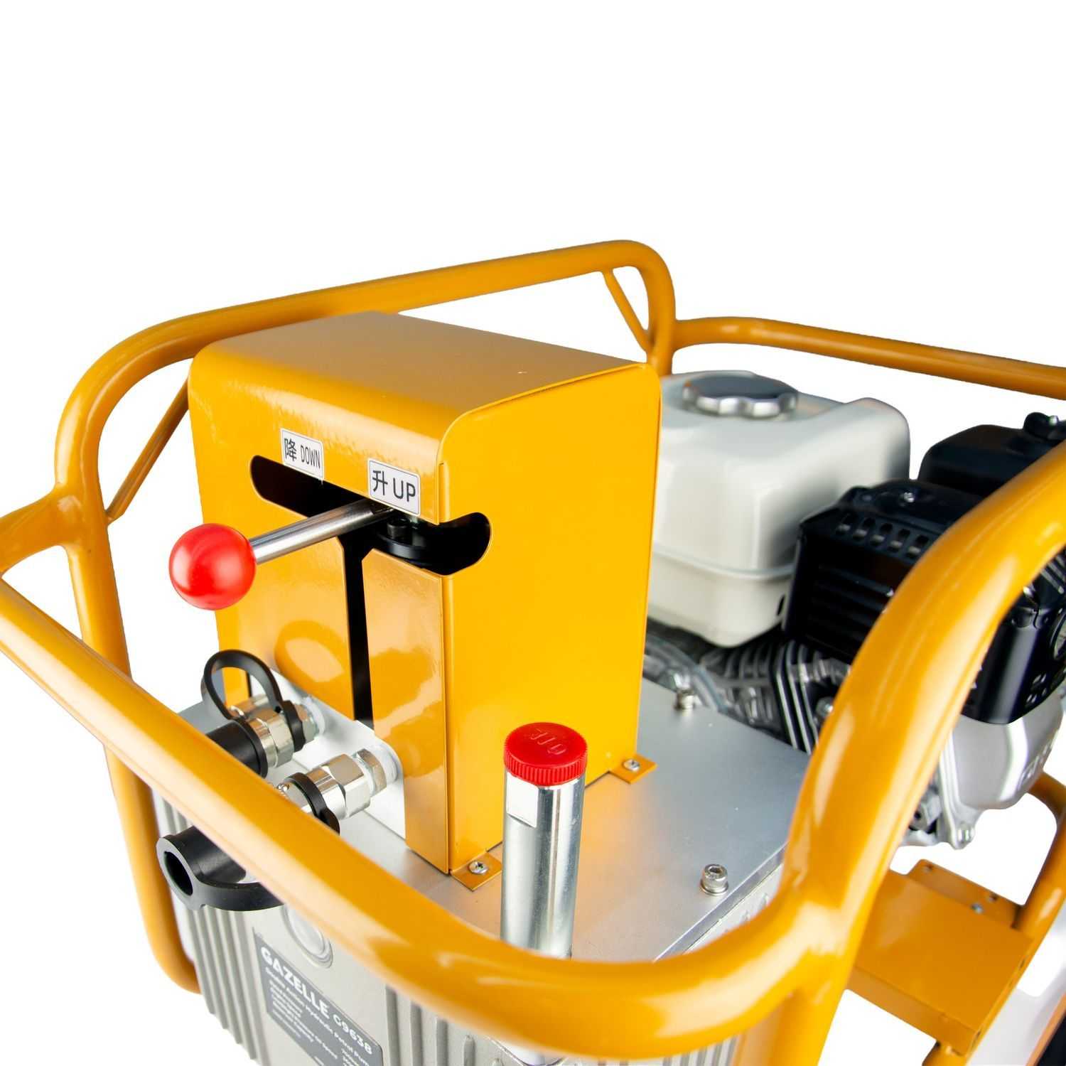 200 Ton Double Action Hydraulic Pump, Petrol Powered 800mm² to 2500mm², 700Bar