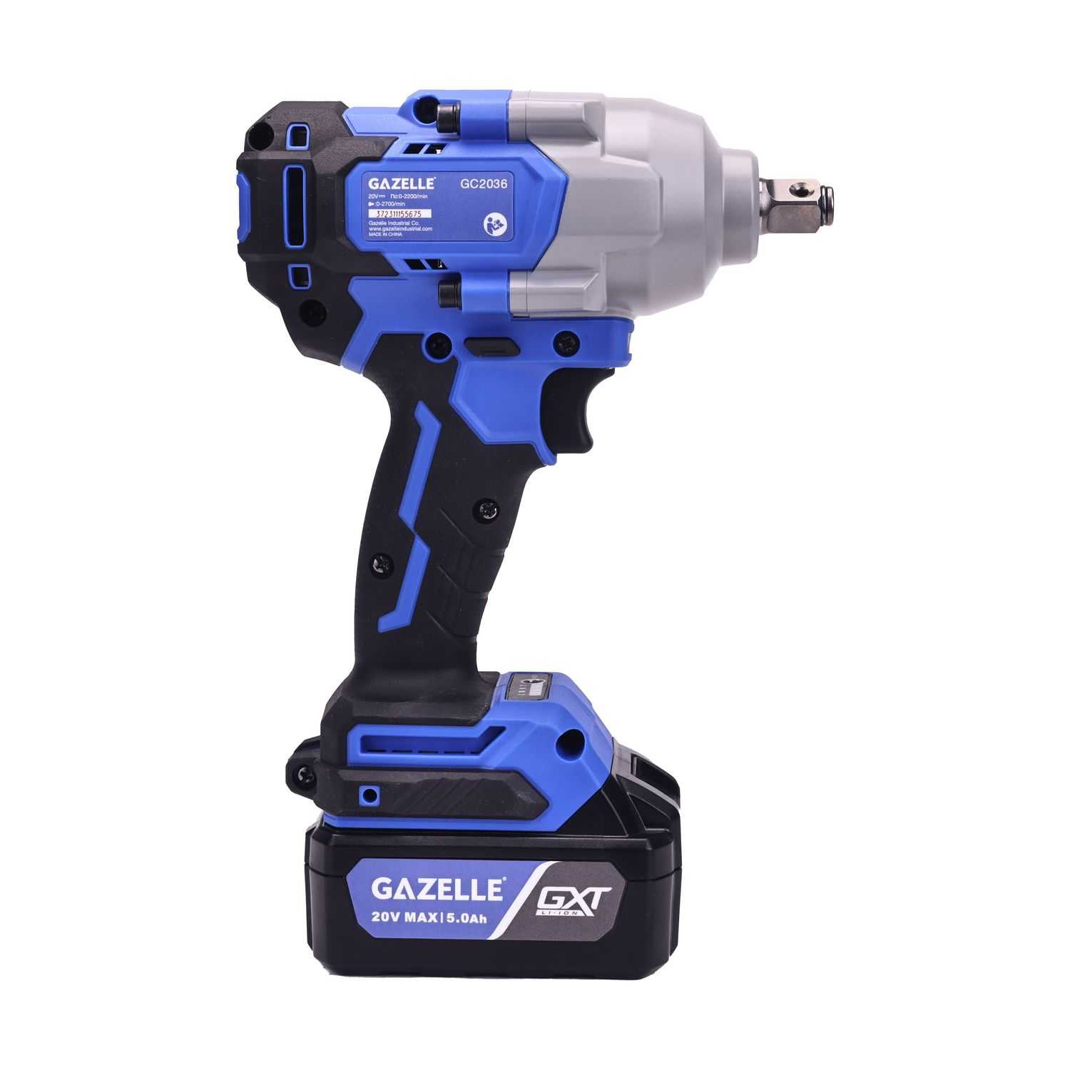 20V 1/2" Impact Wrench 698Nm