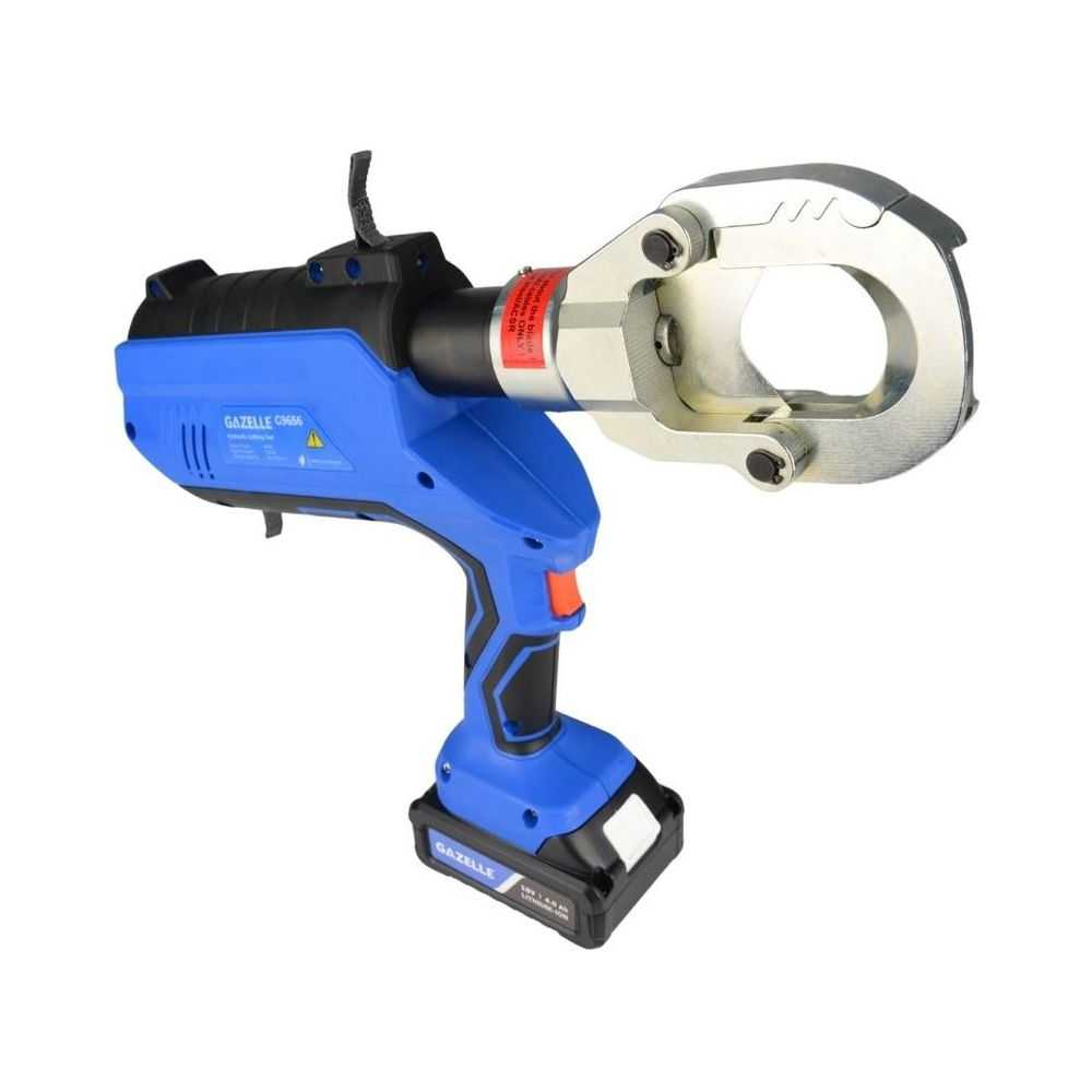 18V Cordless Hydraulic Cutting Tool, Cu/Al 50mm, Single Core Cable 400mm²