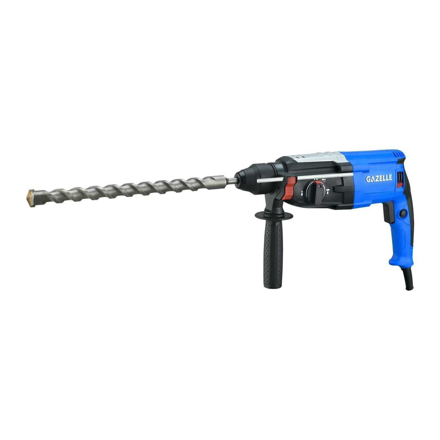 28mm SDS-Plus Rotary Hammer Drill, 850W Motor, 3.2J Impact Energy