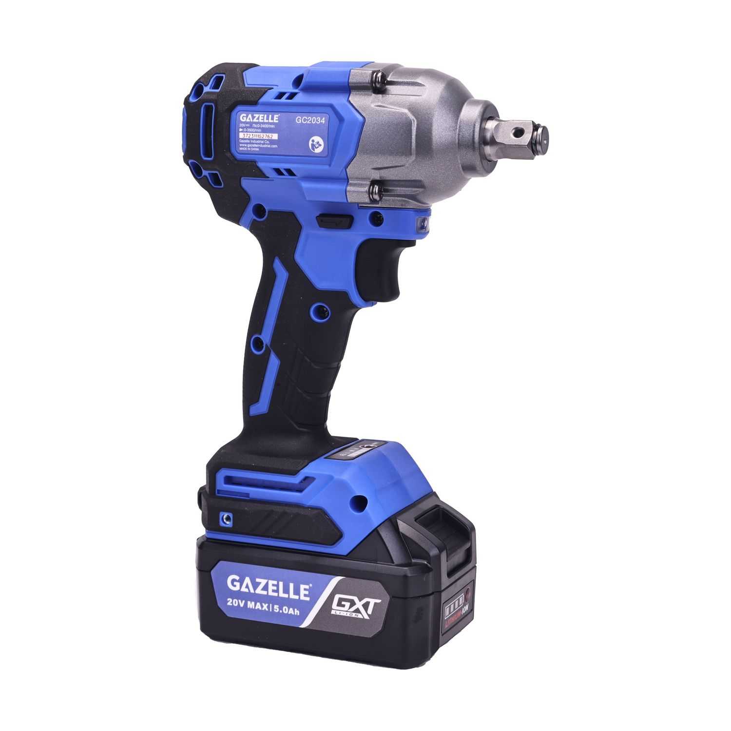 20V 1/2" Impact Wrench 488 Nm